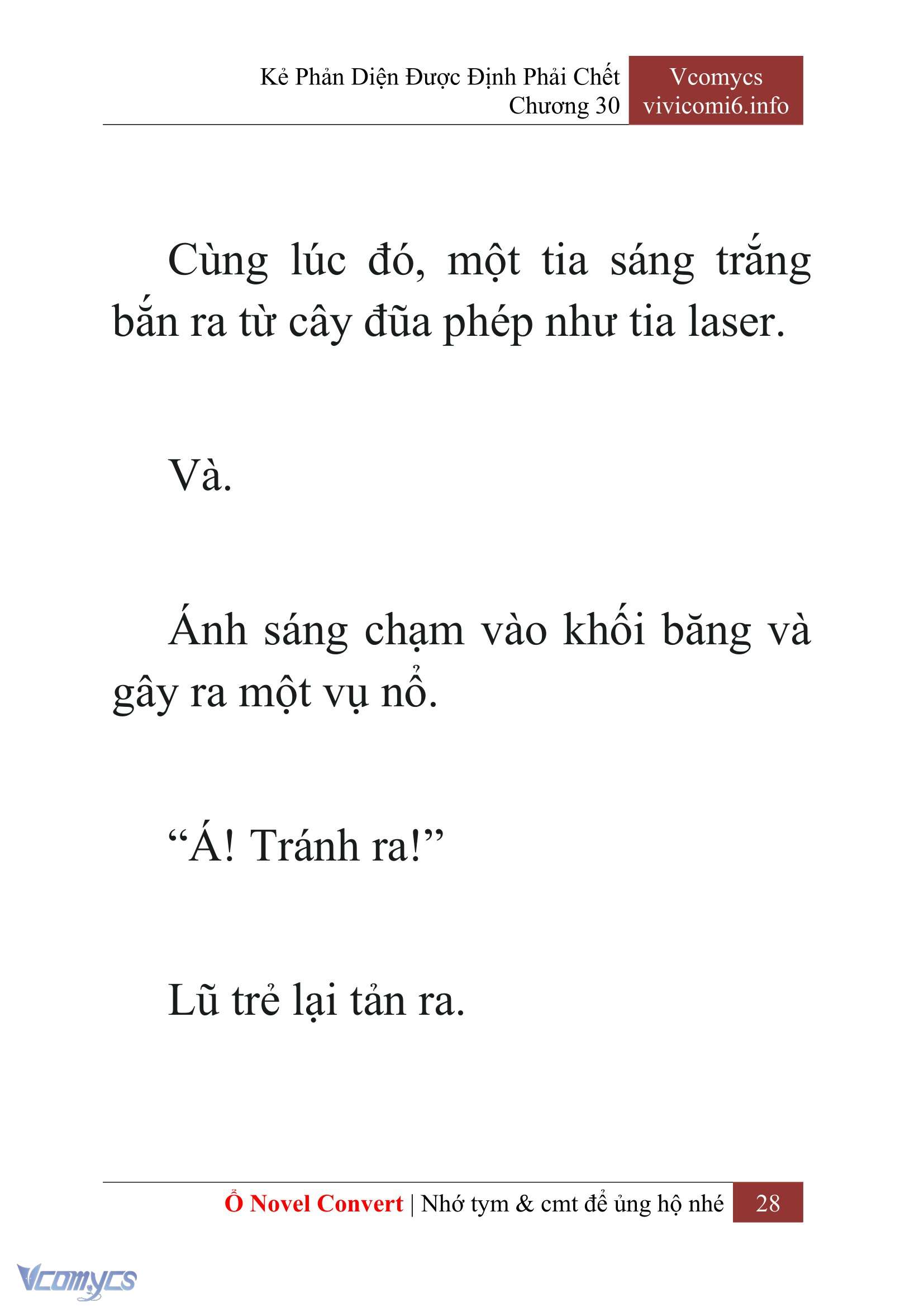 [Novel] Kẻ Phản Diện Được Định Phải Chết Chap 30 - Trang 2