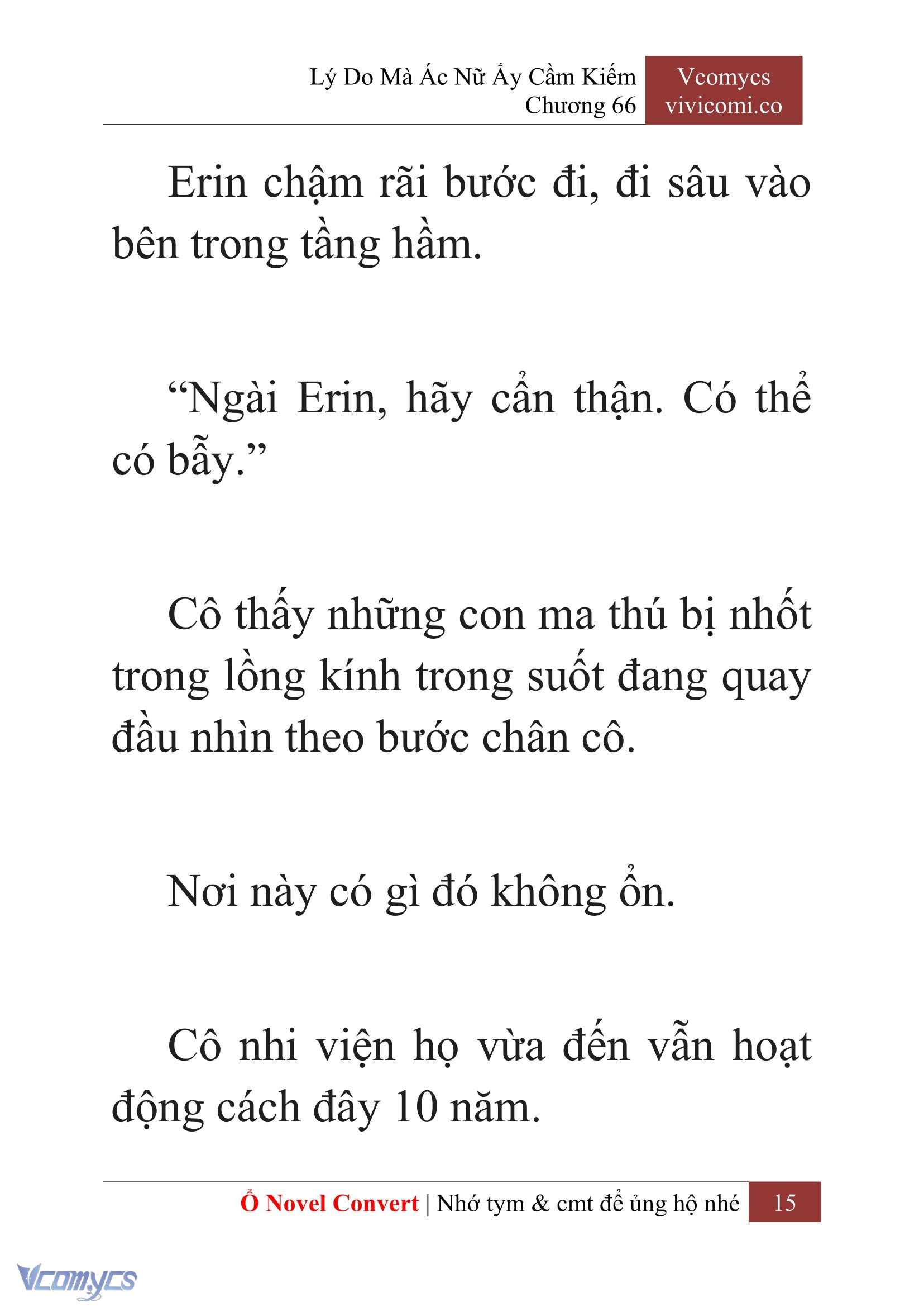 [Novel] Lý Do Mà Ác Nữ Ấy Cầm Kiếm Chap 66 - Trang 2