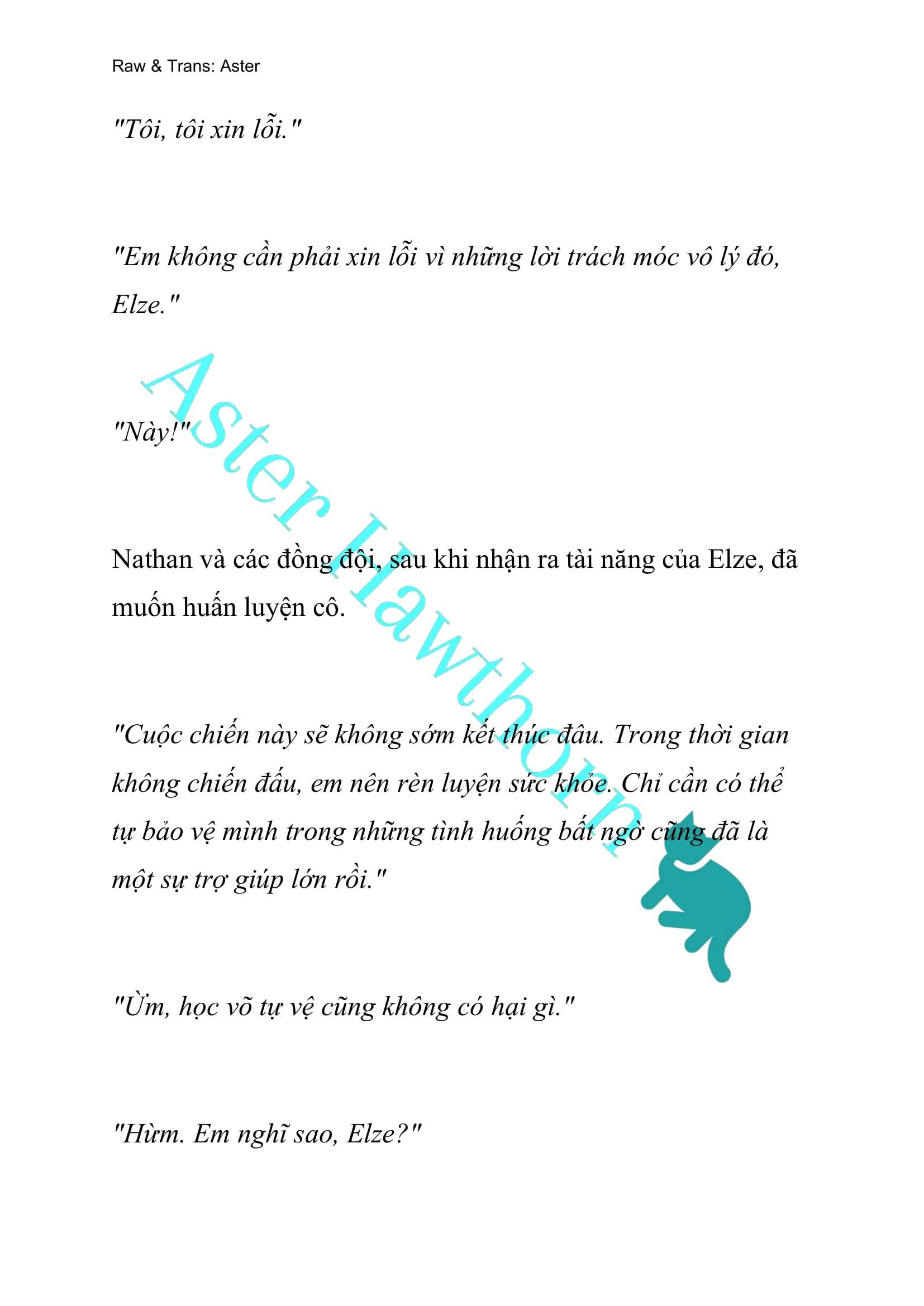 [NOVEL] Anh Hùng Khao Khát Sự Sa Ngã Của Thánh Nữ Chap 34 - Trang 2