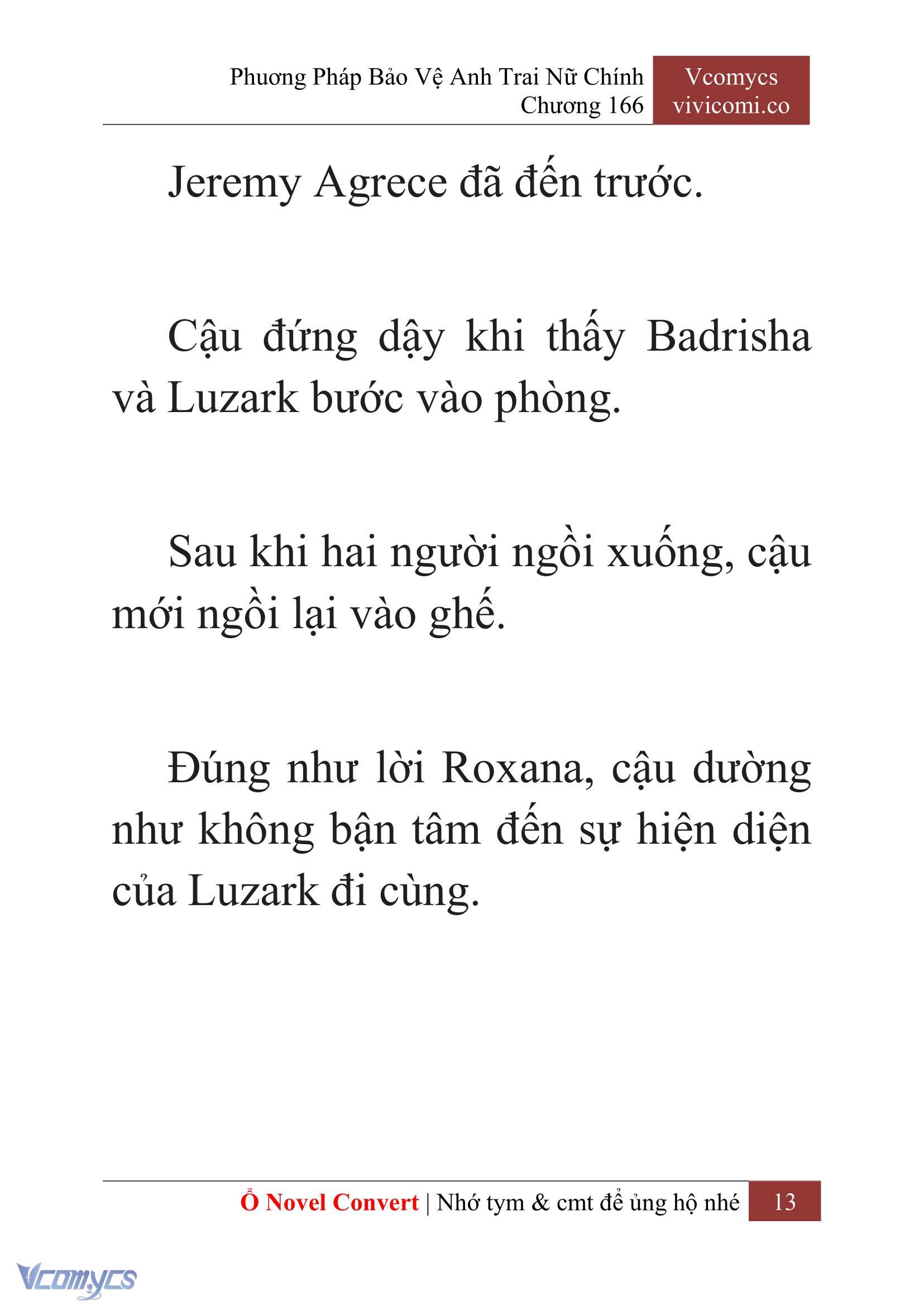 [Novel] Phương Pháp Bảo Vệ Anh Trai Nữ Chính Chap 166 - Trang 2