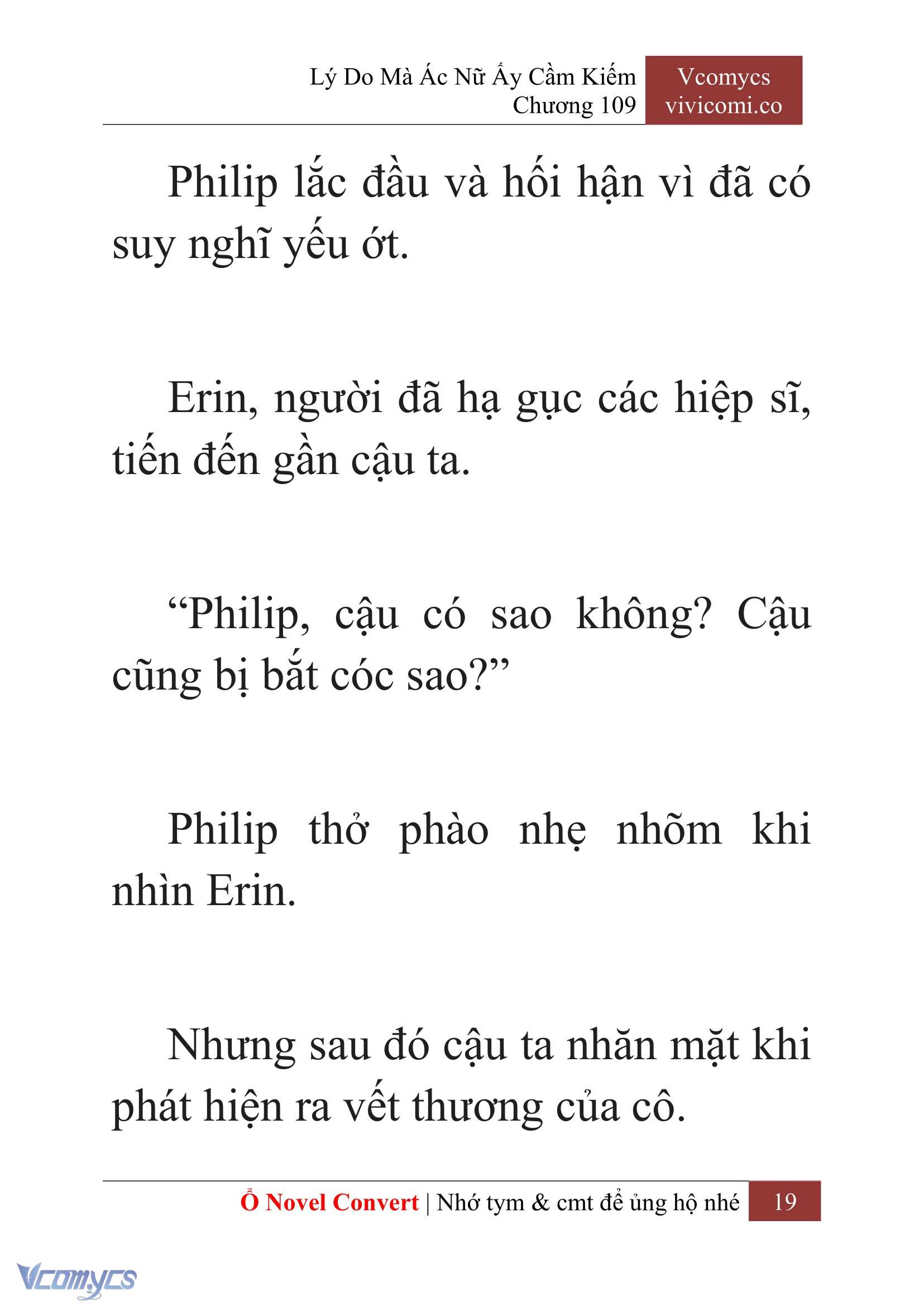 [Novel] Lý Do Mà Ác Nữ Ấy Cầm Kiếm Chap 109 - Trang 2