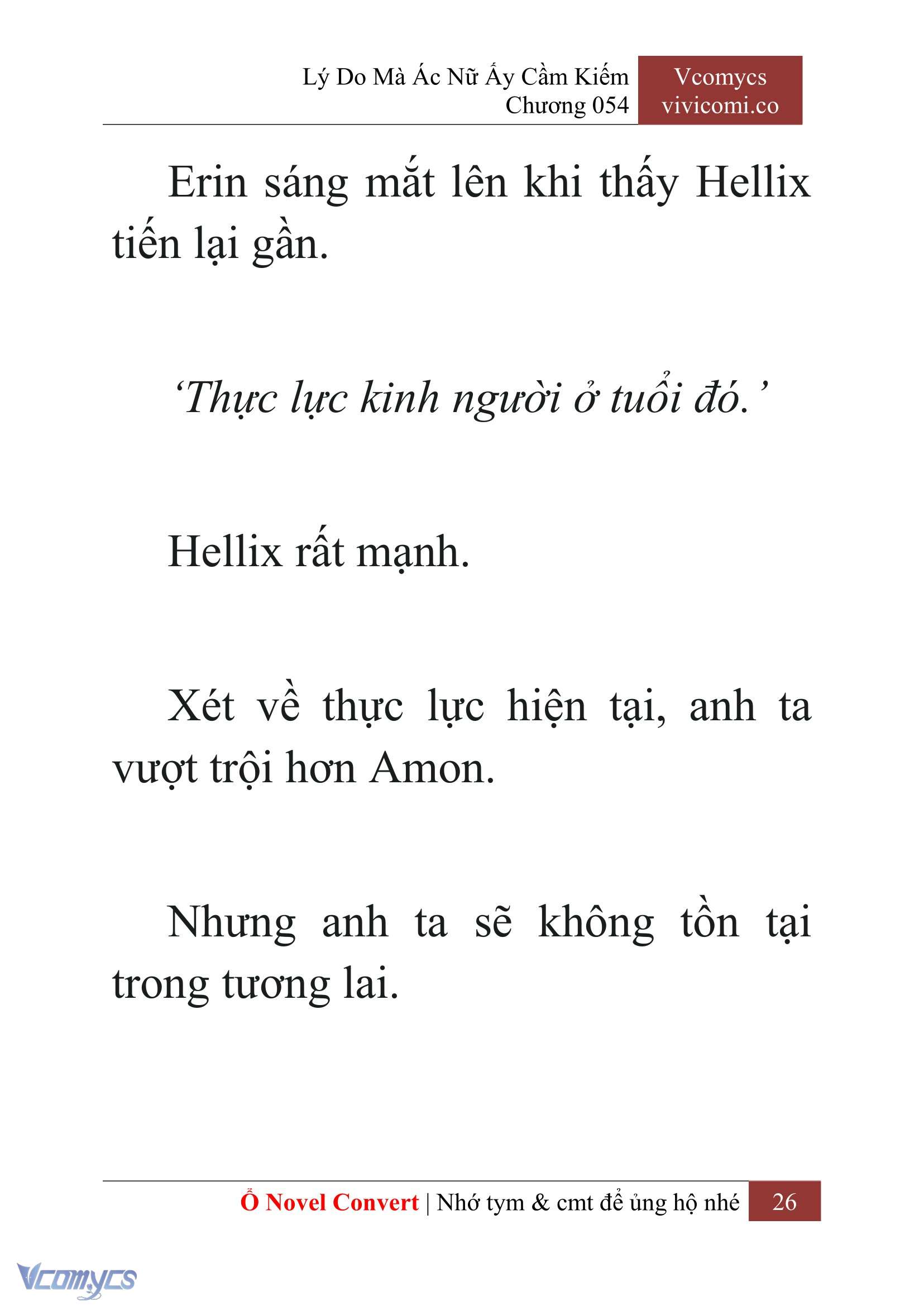[Novel] Lý Do Mà Ác Nữ Ấy Cầm Kiếm Chap 54 - Trang 2