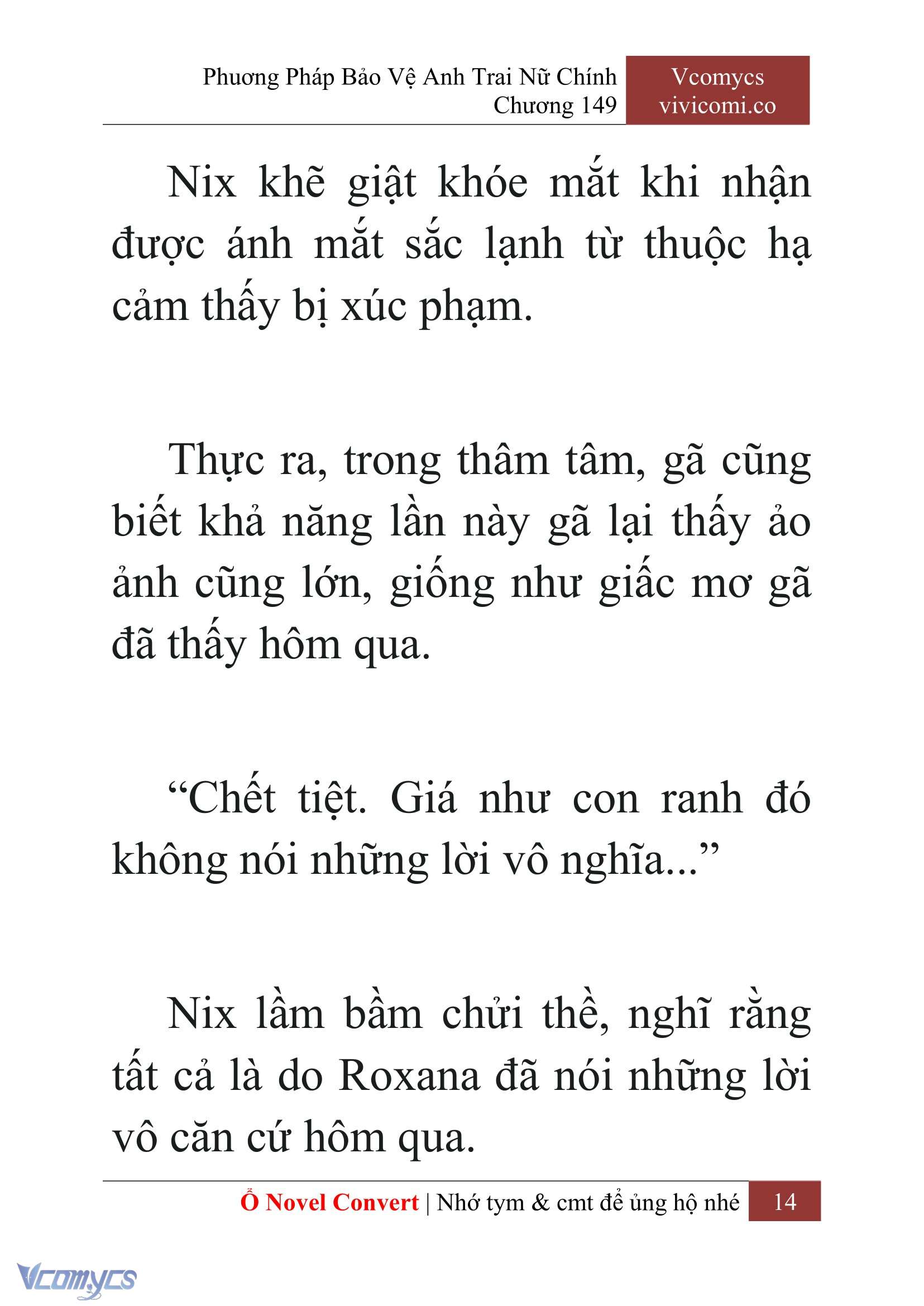 [Novel] Phương Pháp Bảo Vệ Anh Trai Nữ Chính Chap 149 - Next 