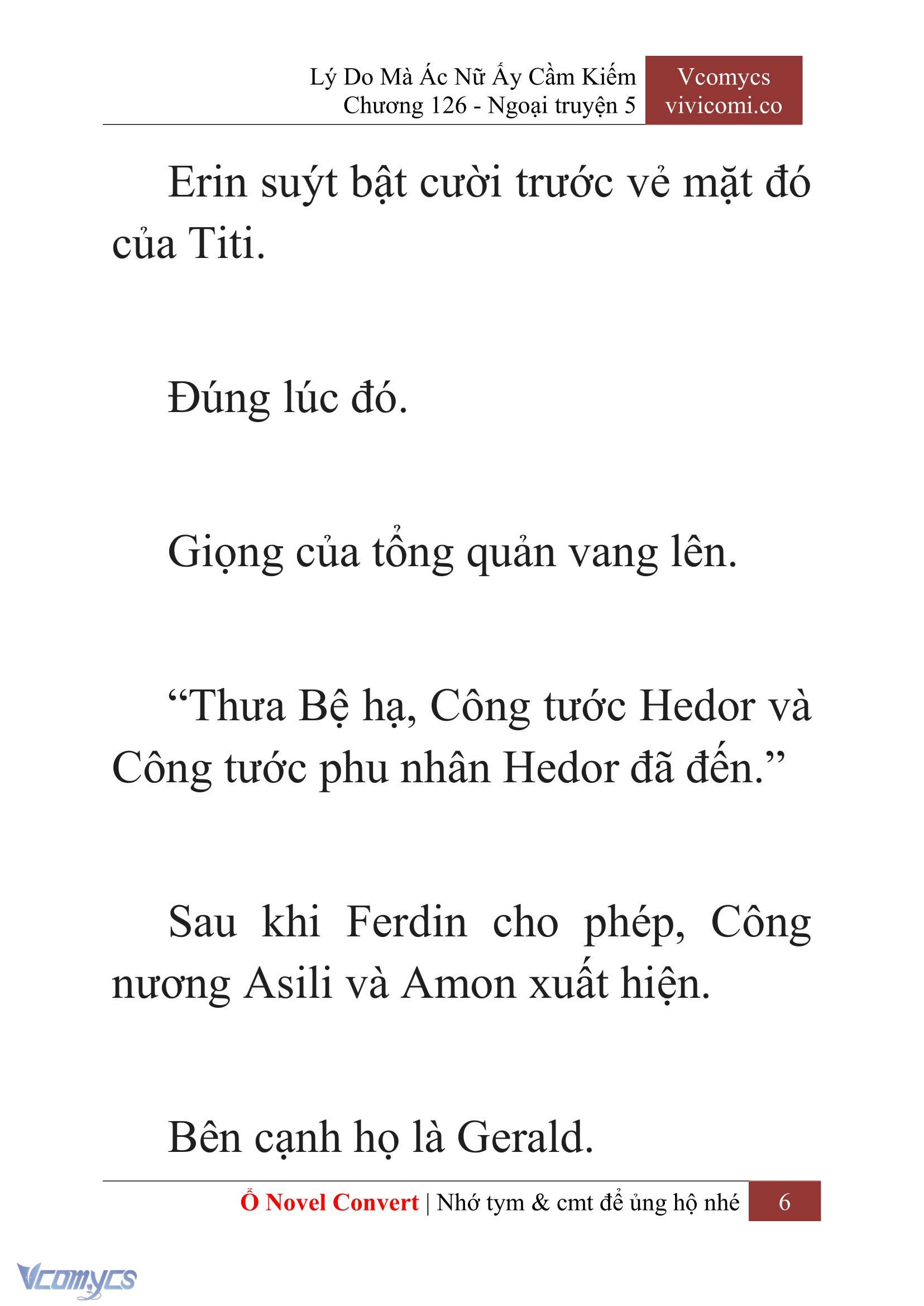 [Novel] Lý Do Mà Ác Nữ Ấy Cầm Kiếm Chap 126 - Trang 2