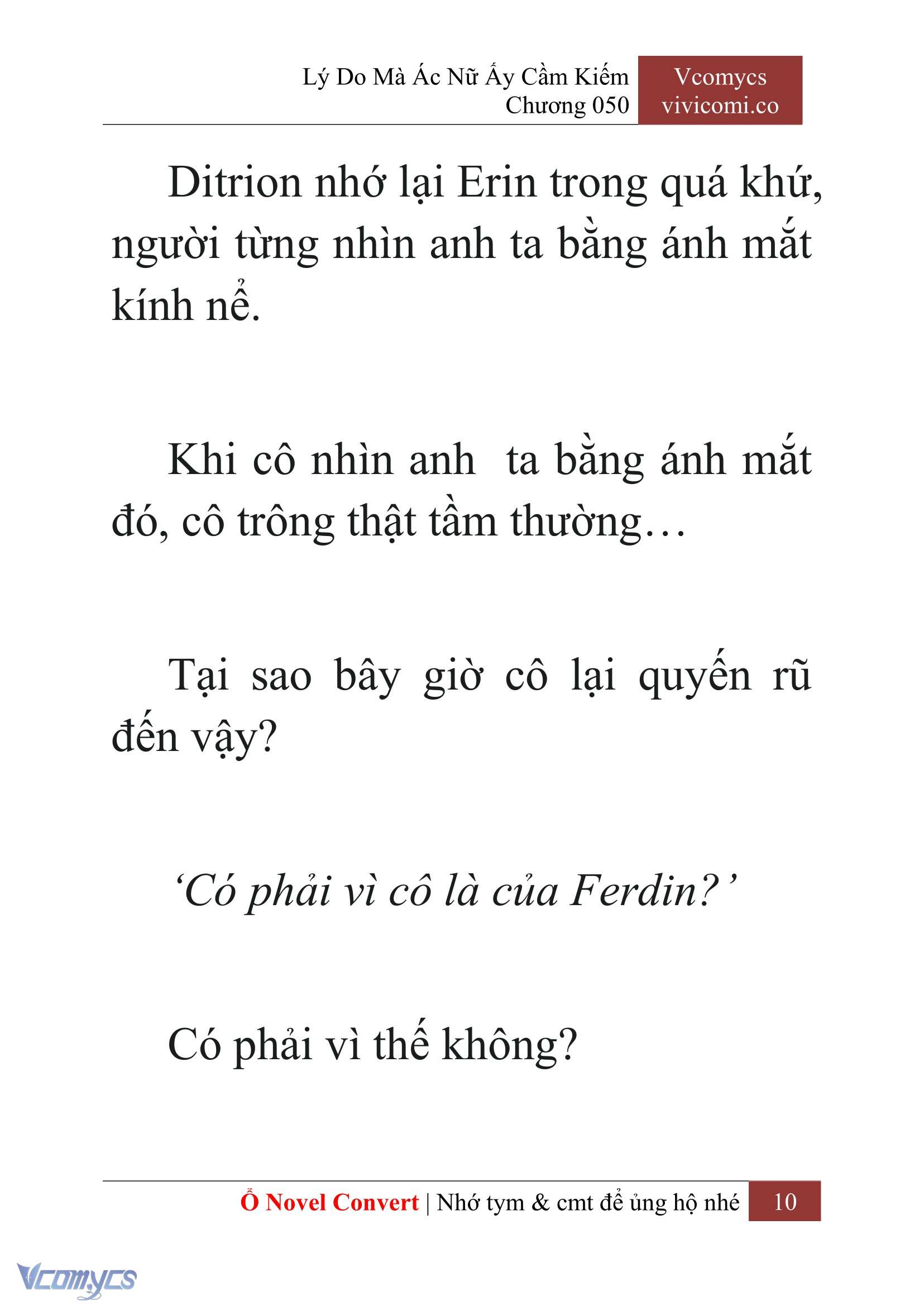 [Novel] Lý Do Mà Ác Nữ Ấy Cầm Kiếm Chap 50 - Next 