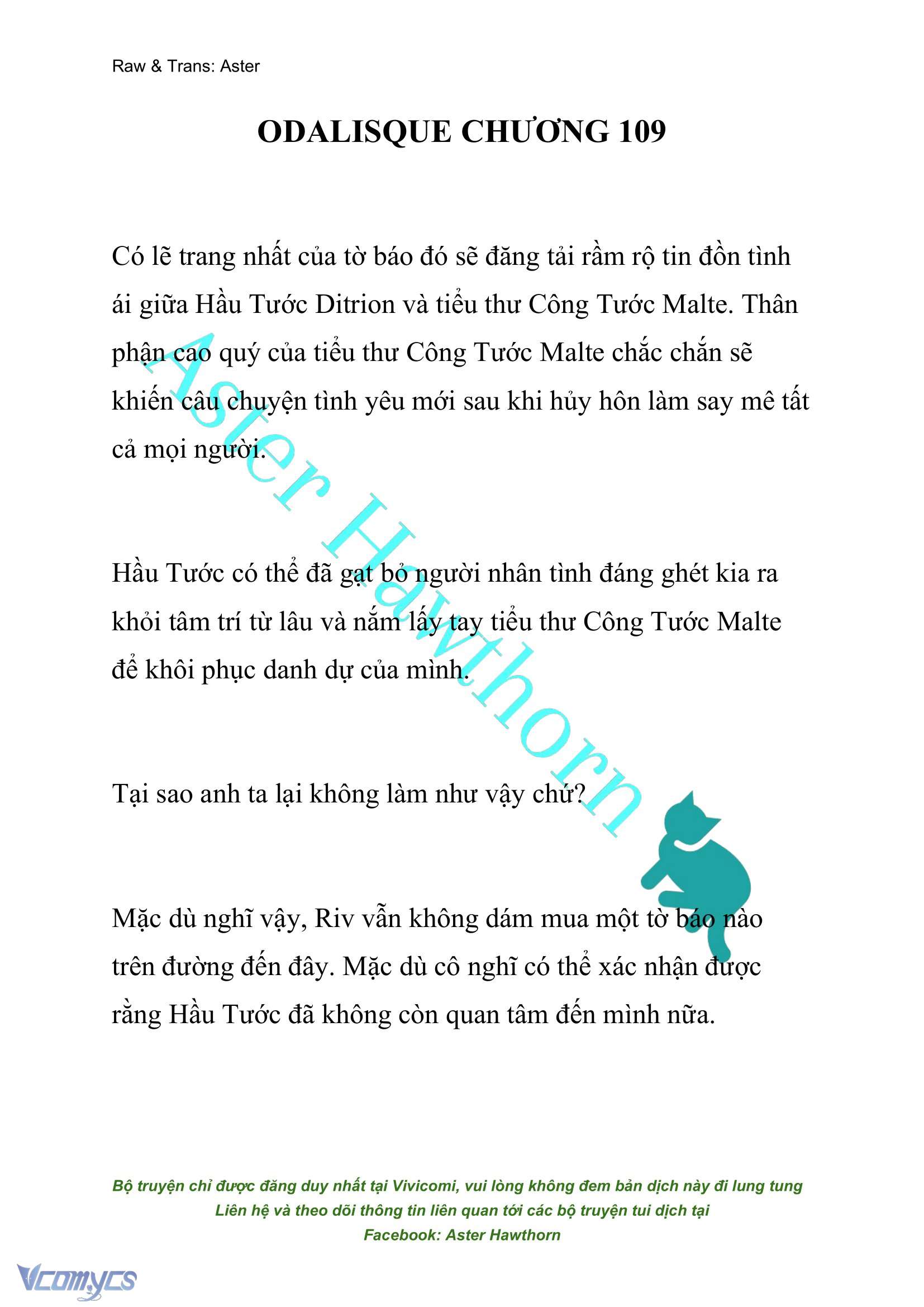 [NOVEL] Odalisque Chap 109 - Next Chap 110