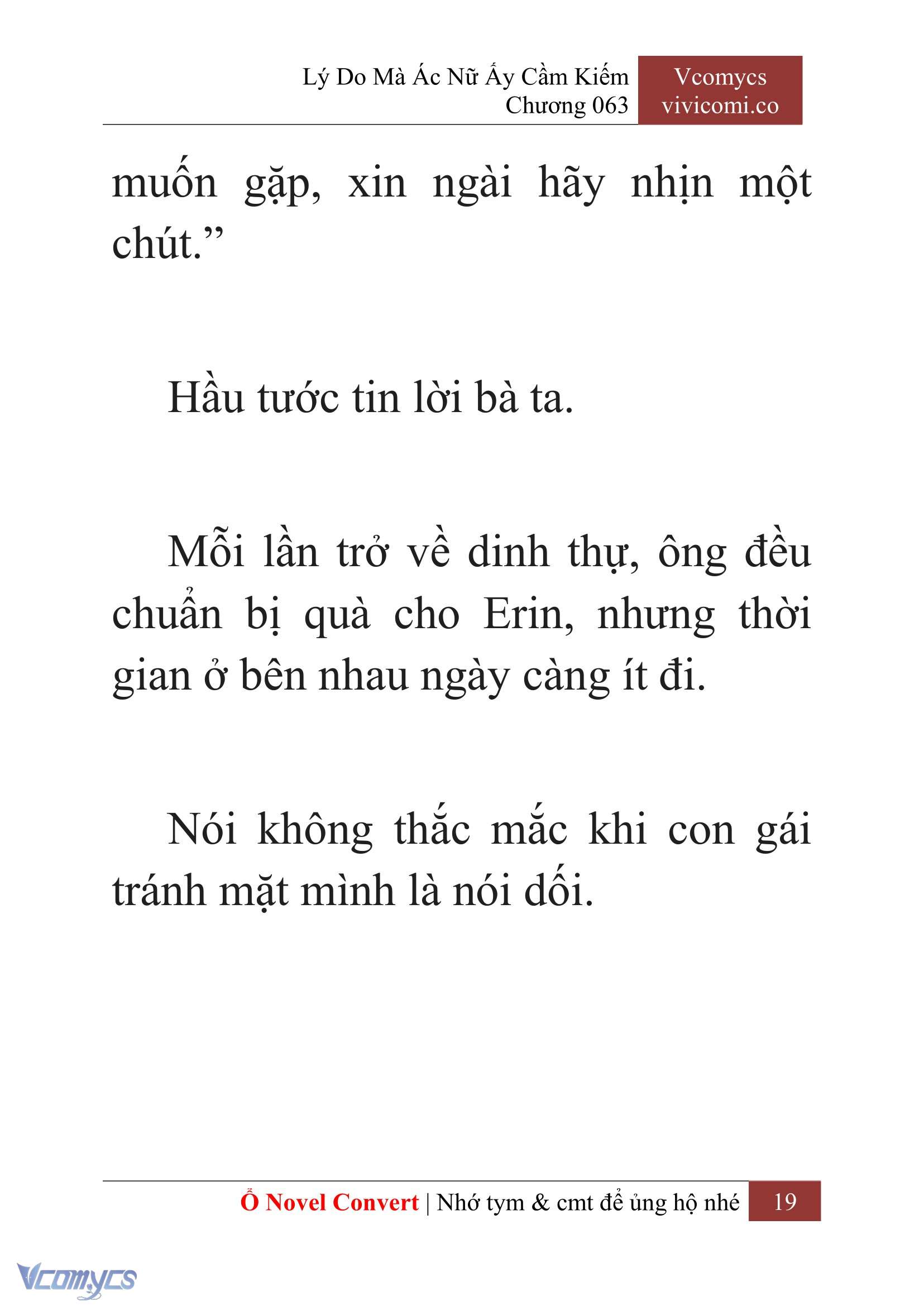 [Novel] Lý Do Mà Ác Nữ Ấy Cầm Kiếm Chap 63 - Trang 2