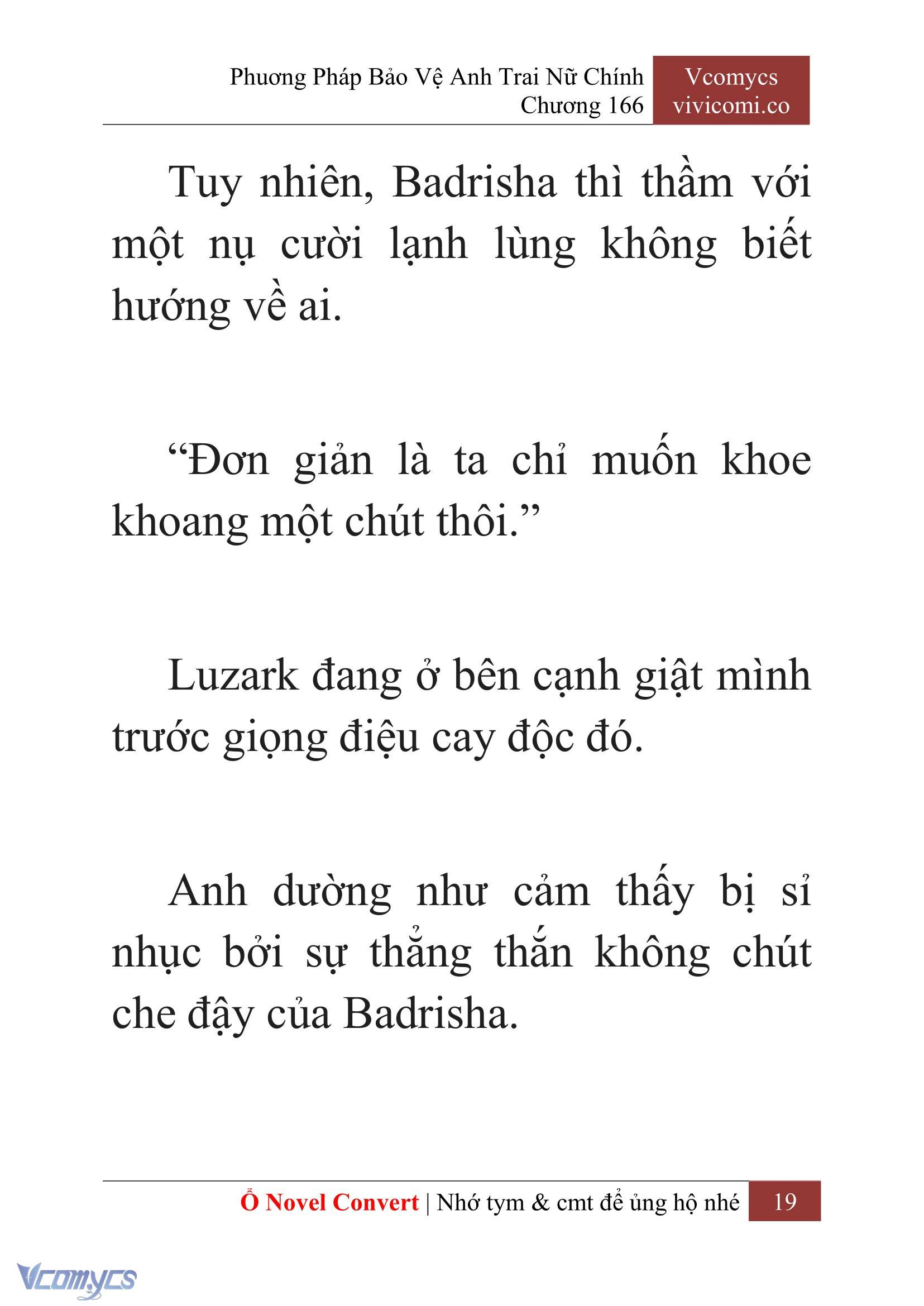 [Novel] Phương Pháp Bảo Vệ Anh Trai Nữ Chính Chap 166 - Trang 2