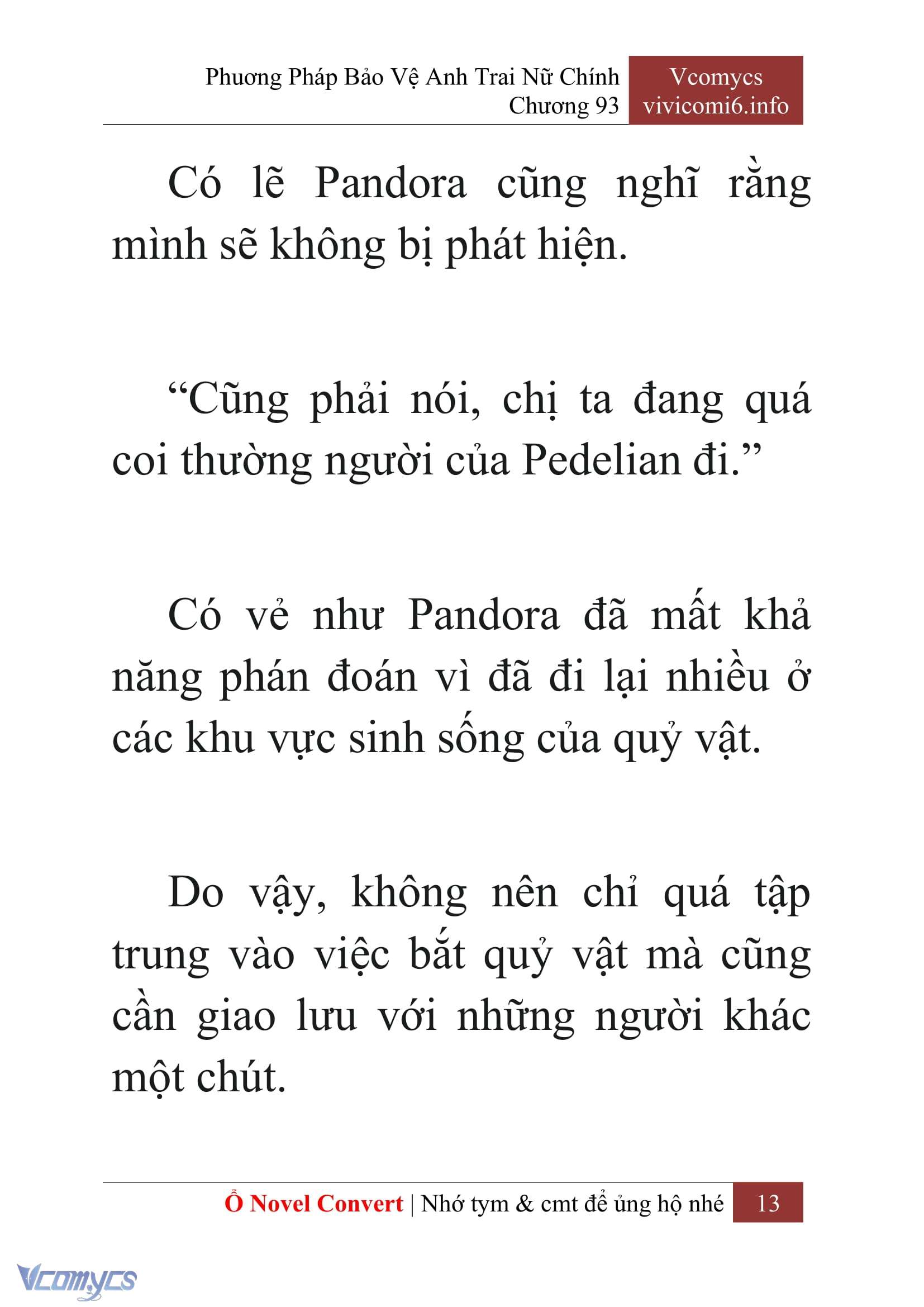 [Novel] Phương Pháp Bảo Vệ Anh Trai Nữ Chính Chap 93 - Trang 2