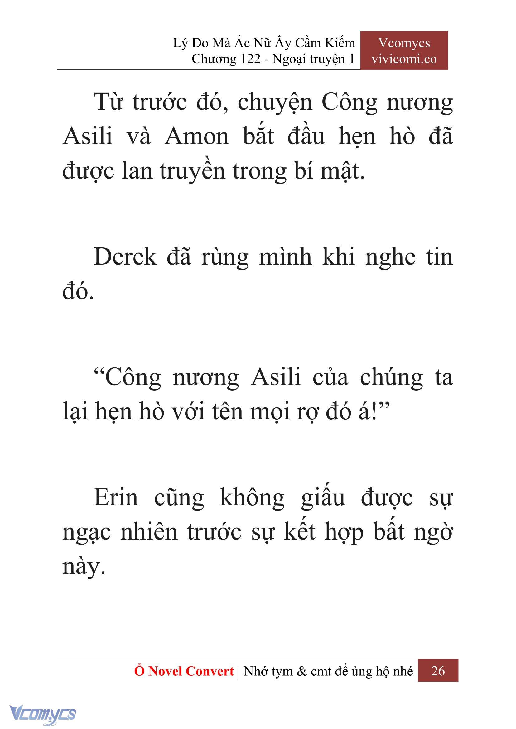 [Novel] Lý Do Mà Ác Nữ Ấy Cầm Kiếm Chap 122 - Trang 2