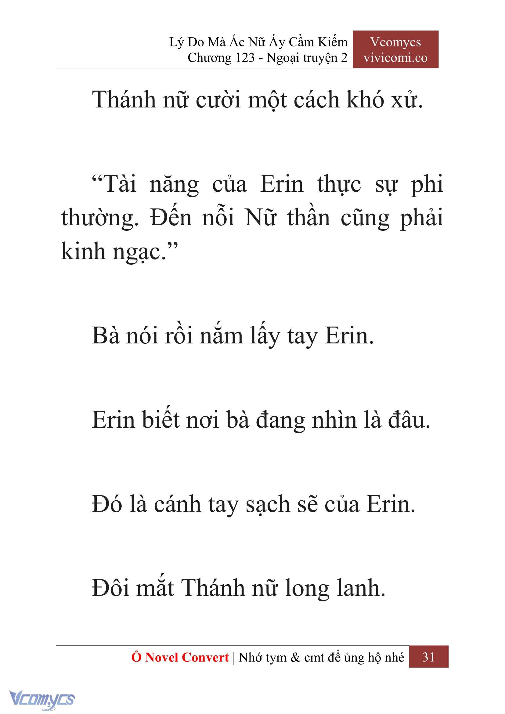[Novel] Lý Do Mà Ác Nữ Ấy Cầm Kiếm Chap 123 - Trang 2