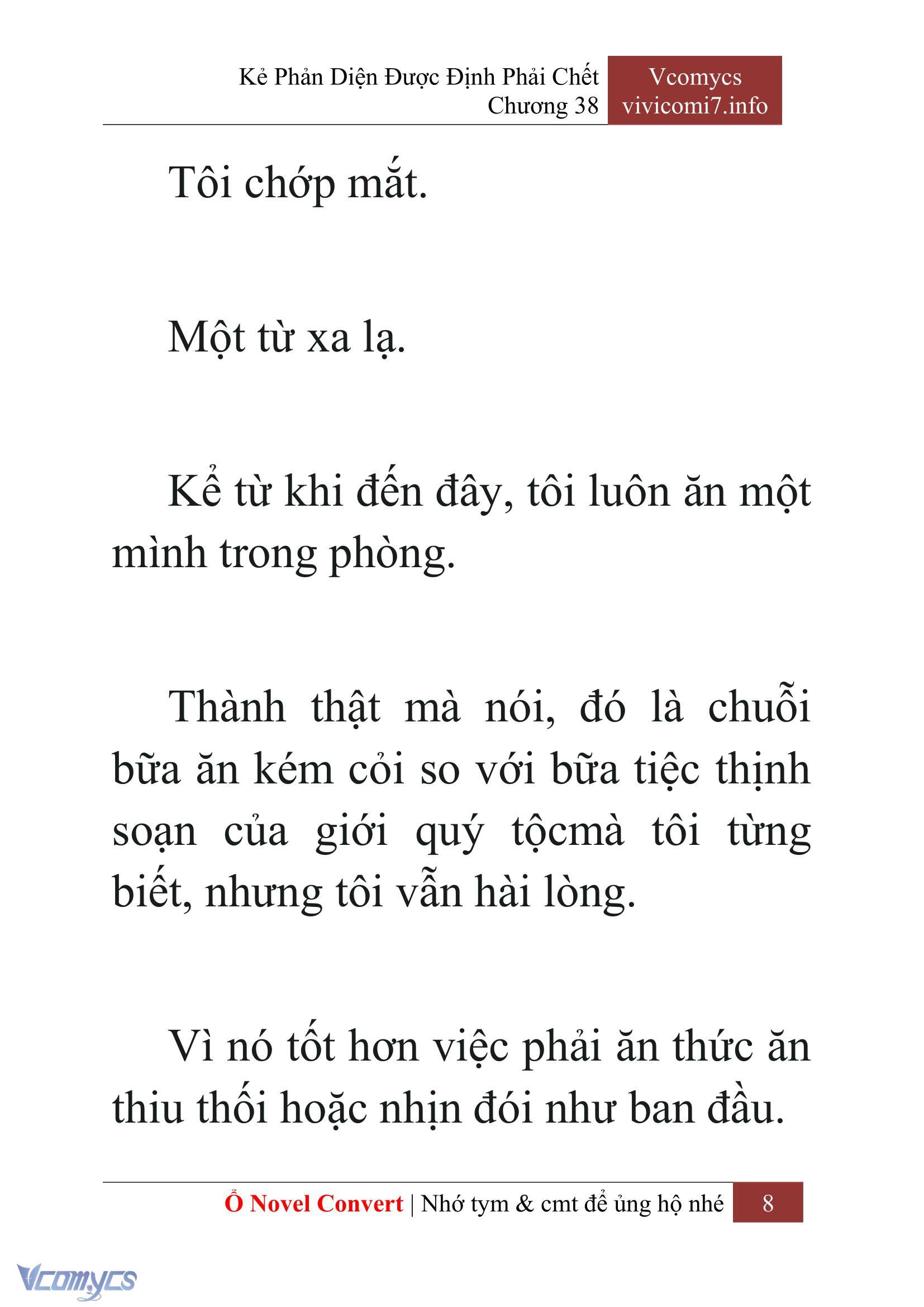 [Novel] Kẻ Phản Diện Được Định Phải Chết Chap 38 - Trang 2