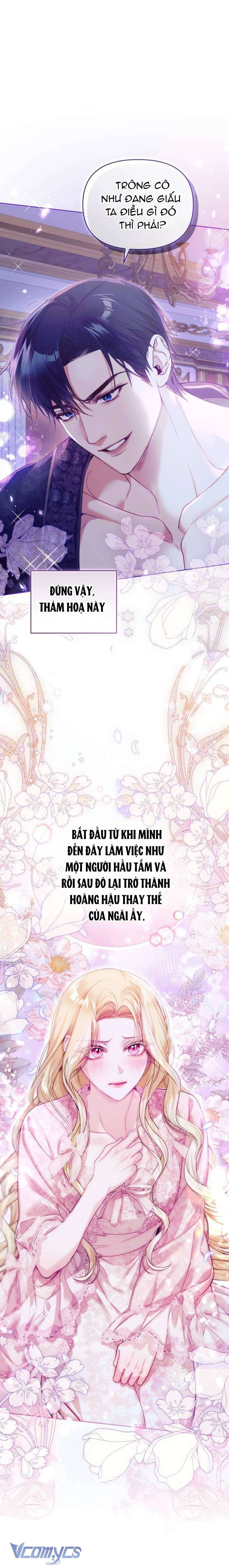 Tôi Đã Trải Qua Đêm Đầu Tiên Dù Chỉ Là Hoàng Hậu Thay Thế Chap 1 - Trang 2