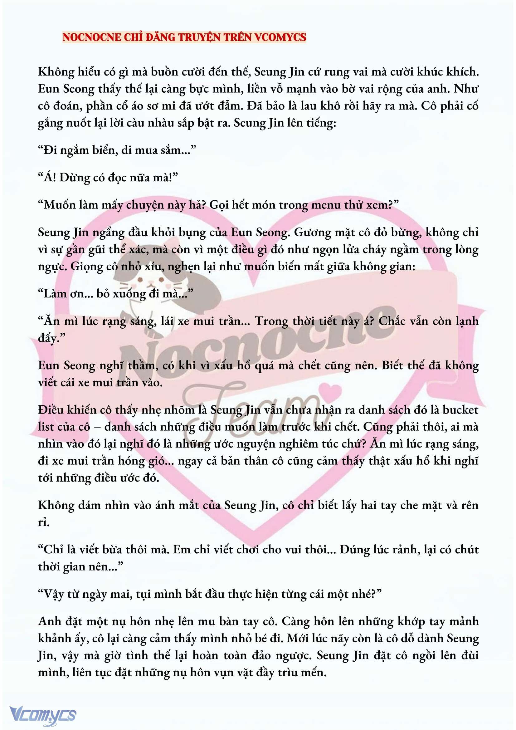 [NOVEL] CHÚNG TA KẾT THÚC VÀO MÙA THU Chap 29 - Next Chap 30