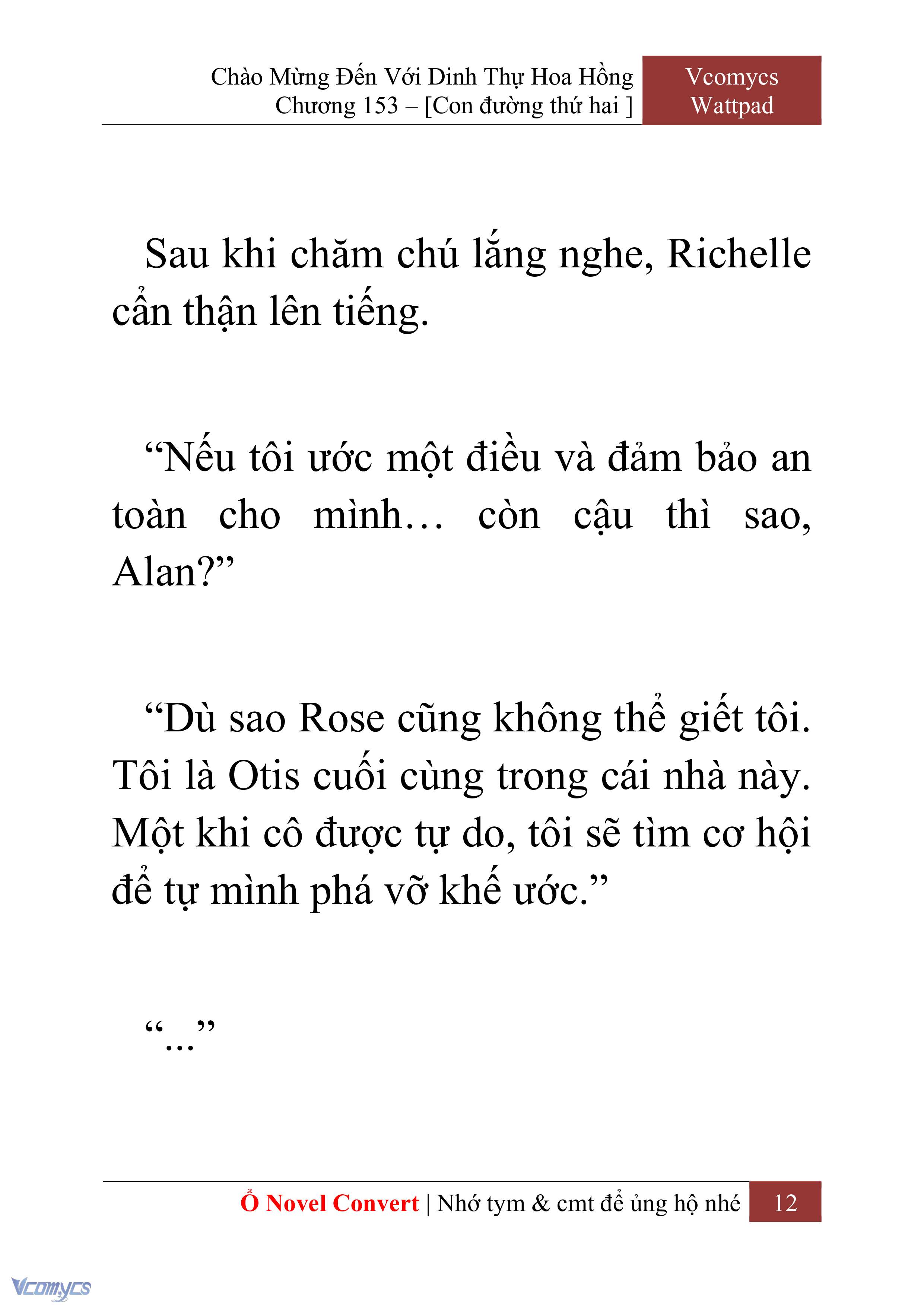 [Novel] Chào Mừng Đến Với Dinh Thự Hoa Hồng Chap 153 - Next Chap 154