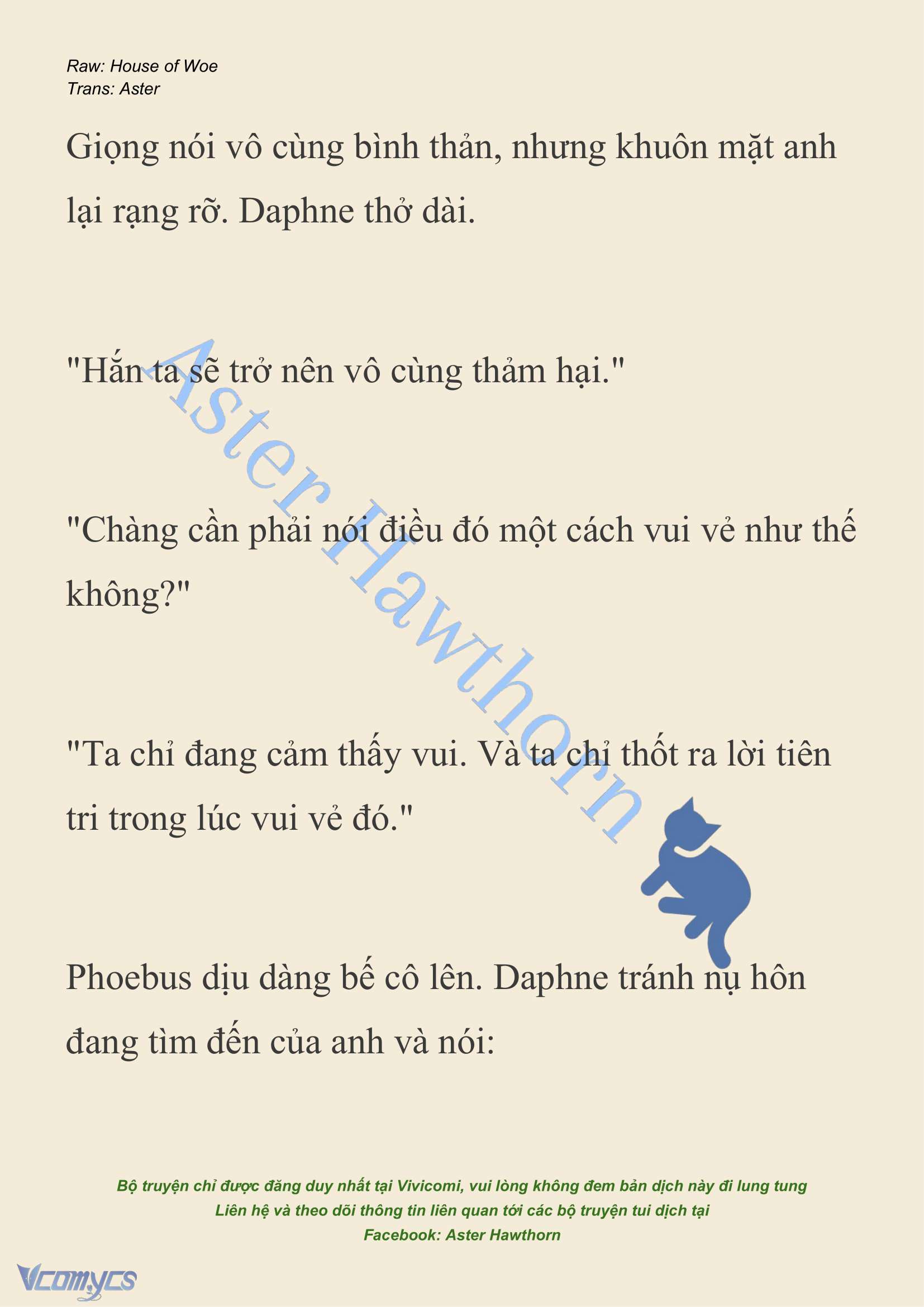 [NOVEL] Dành Cho Các Nữ Thần: Dành cho Psyche Chap 14 - Trang 2