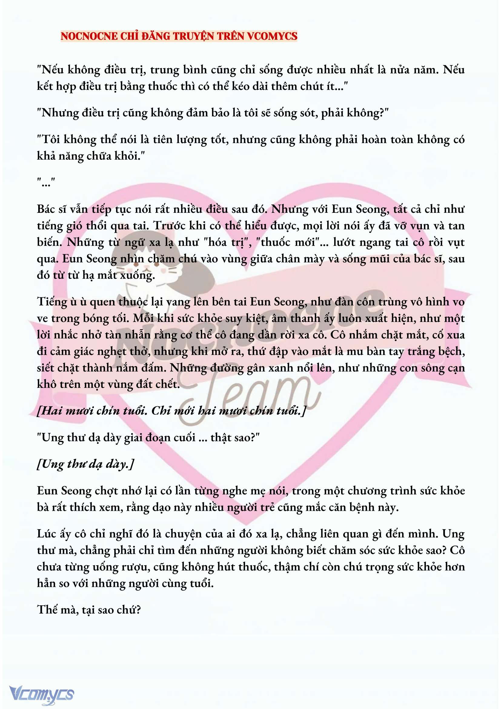 [NOVEL] CHÚNG TA KẾT THÚC VÀO MÙA THU Chap 1 - Next Chap 2