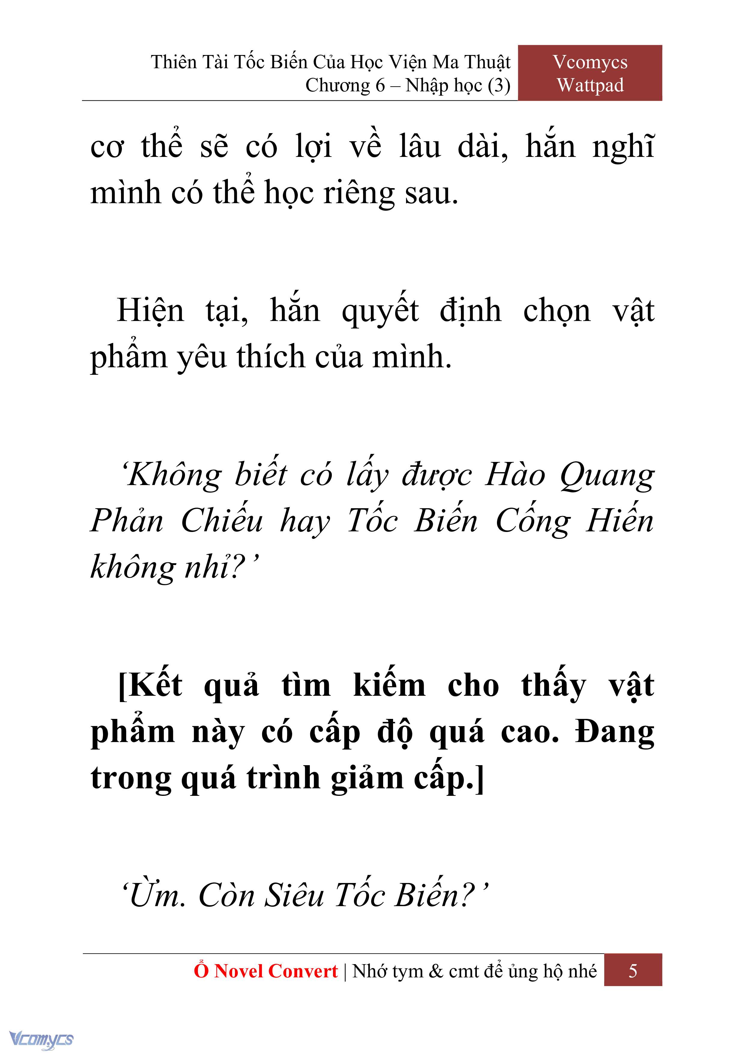 [Novel] Thiên Tài Tốc Biến Của Học Viện Ma Thuật Chap 6 - Trang 2