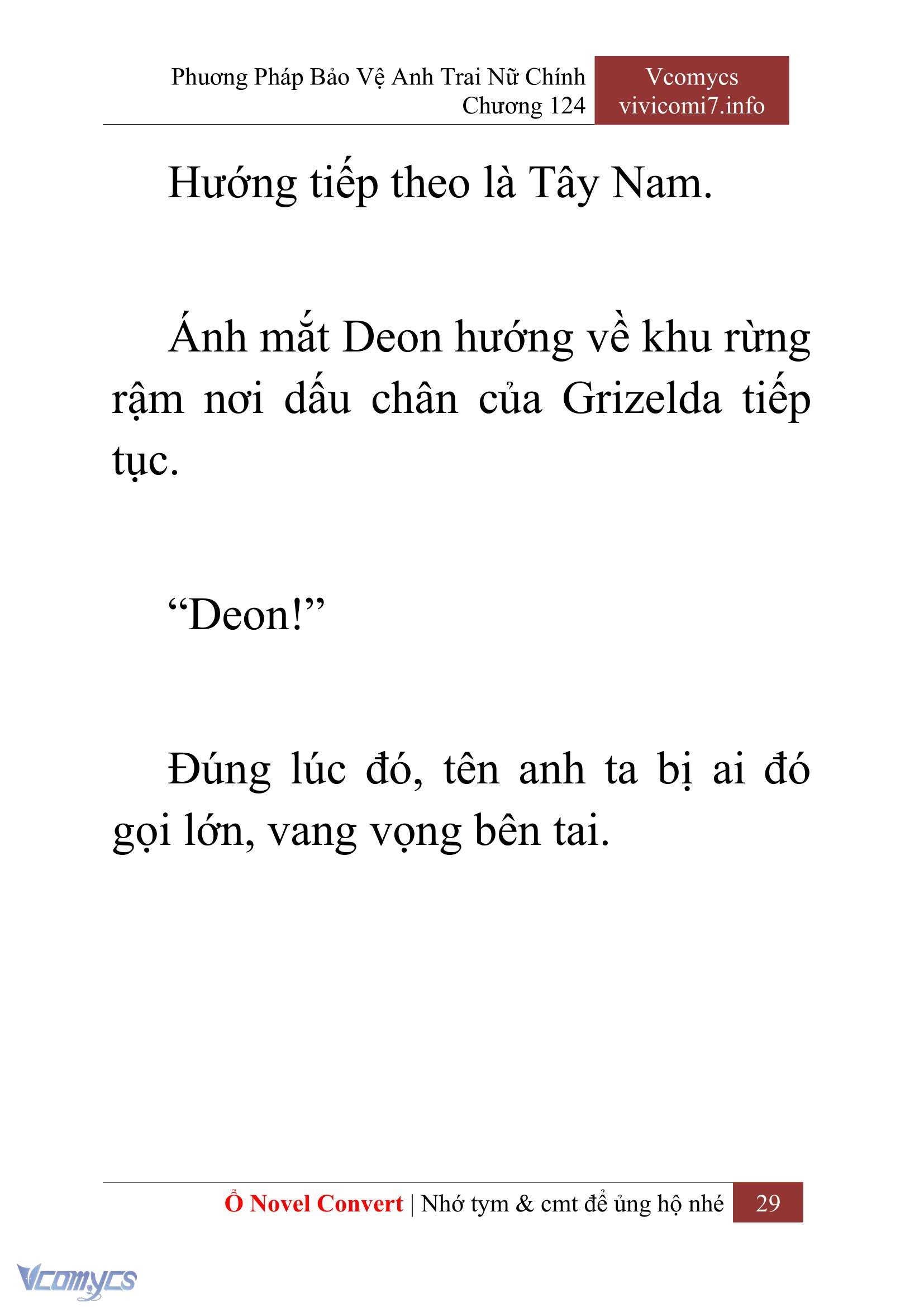 [Novel] Phương Pháp Bảo Vệ Anh Trai Nữ Chính Chap 124 - Trang 2