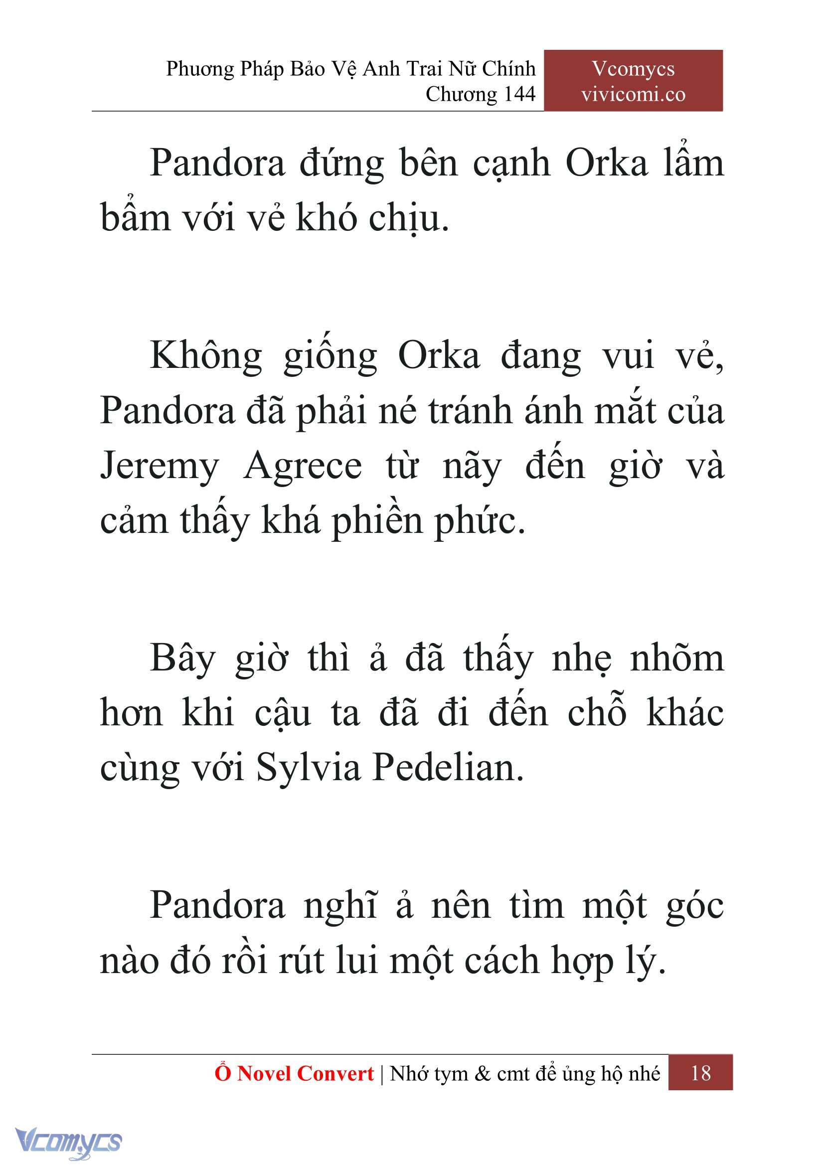 [Novel] Phương Pháp Bảo Vệ Anh Trai Nữ Chính Chap 144 - Next 