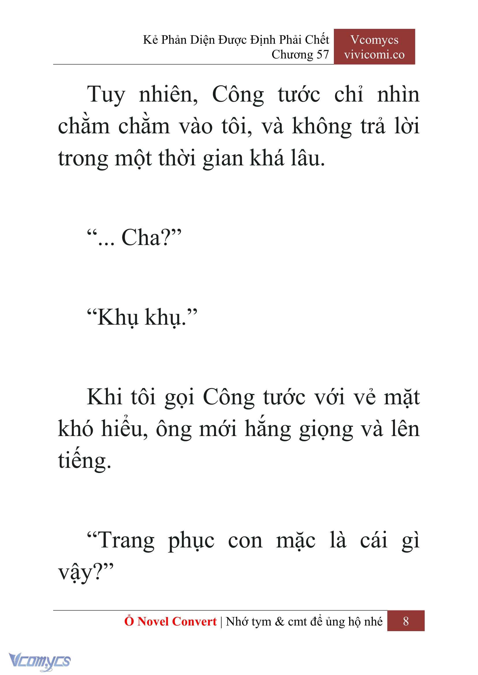 [Novel] Kẻ Phản Diện Được Định Phải Chết Chap 57 - Next Chap 58