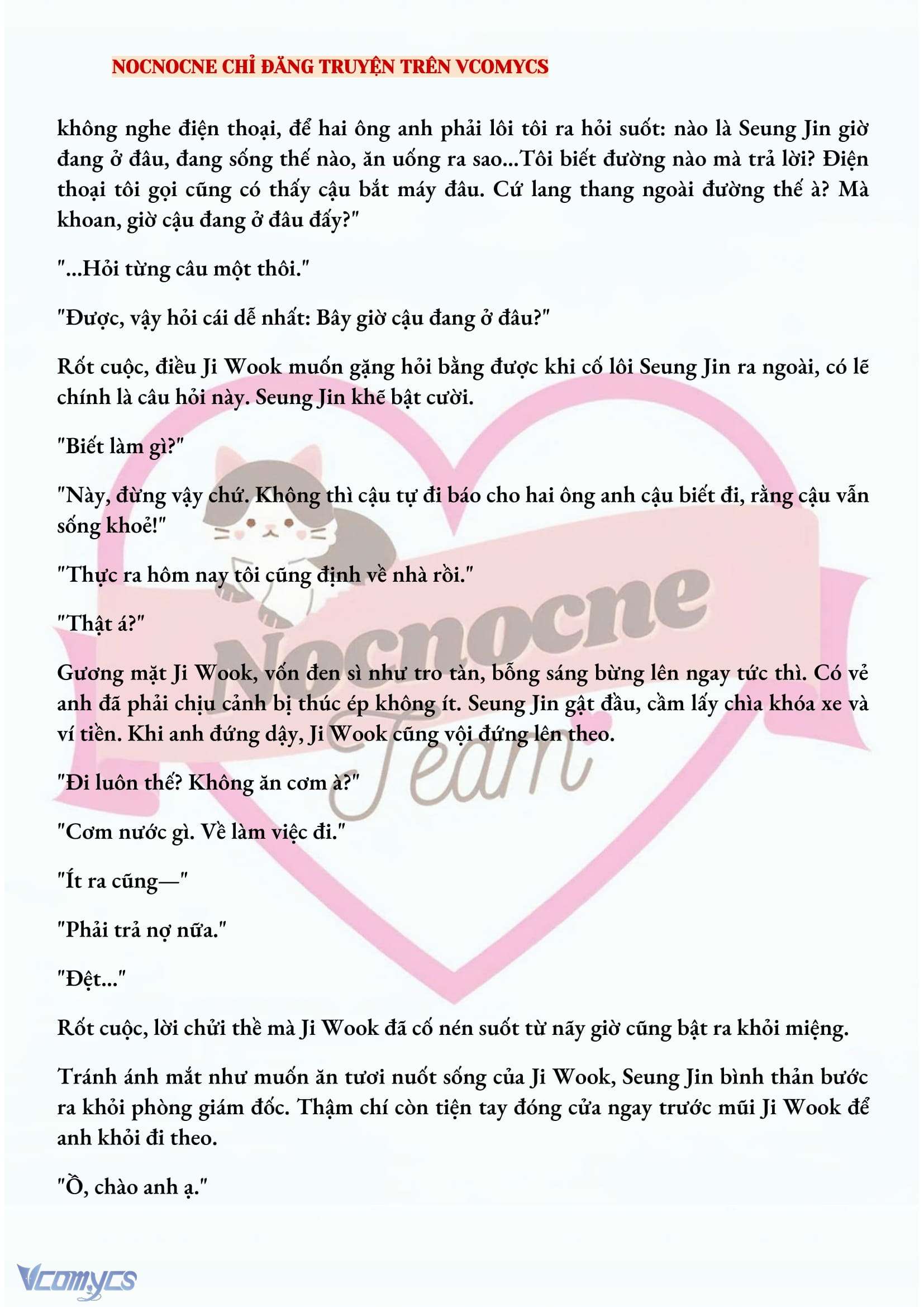 [NOVEL] CHÚNG TA KẾT THÚC VÀO MÙA THU Chap 16 - Next Chap 17