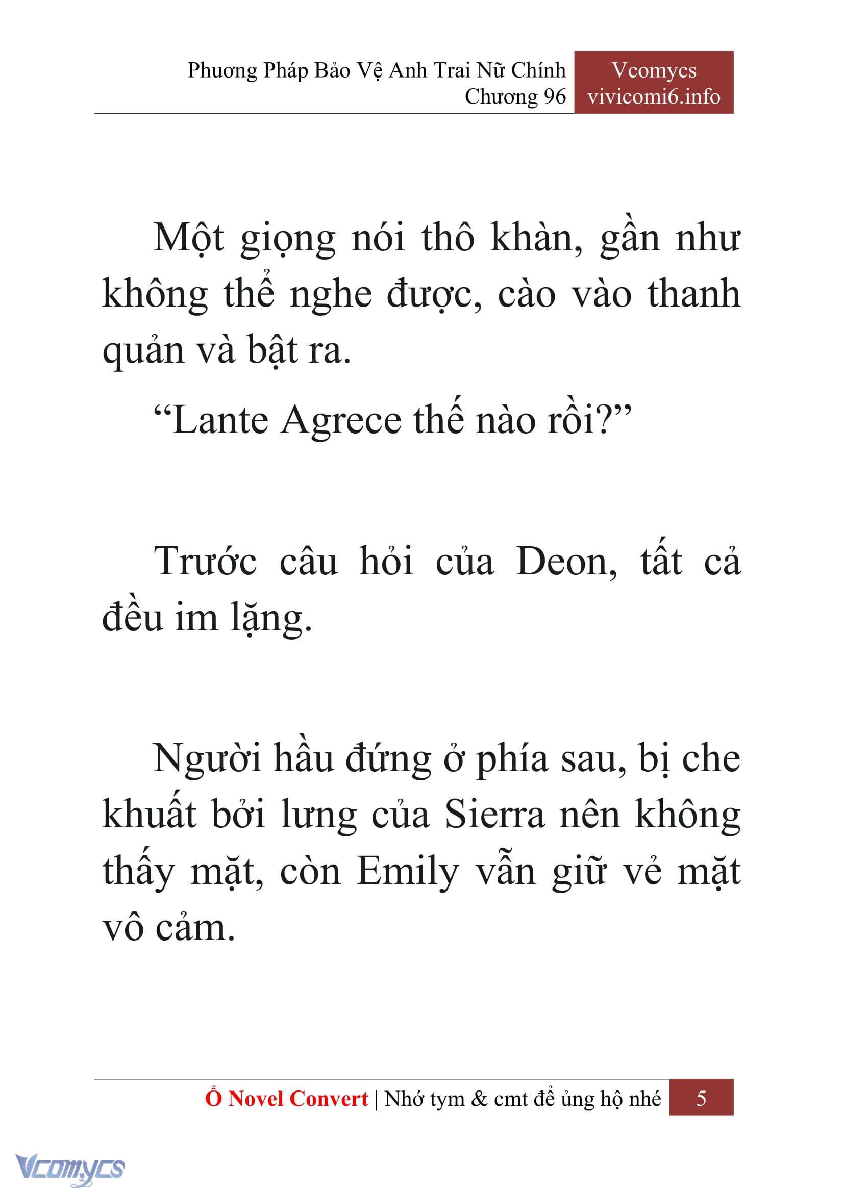 [Novel] Phương Pháp Bảo Vệ Anh Trai Nữ Chính Chap 96 - Trang 2