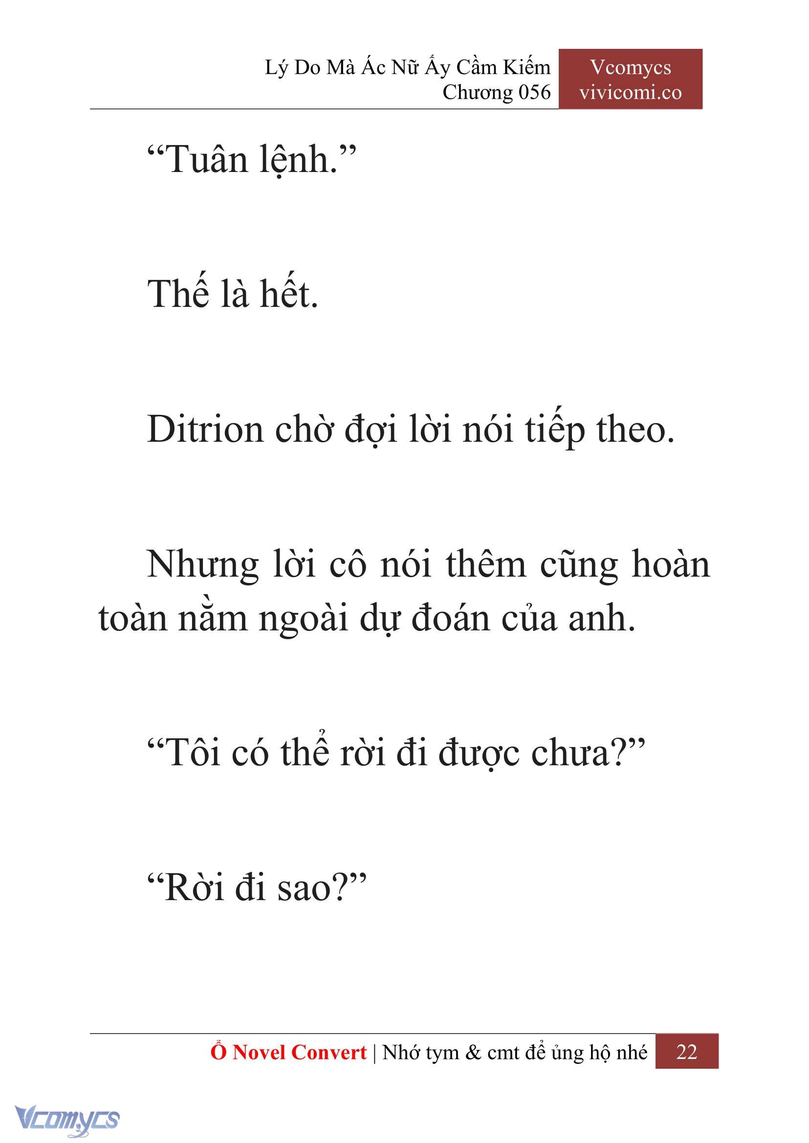 [Novel] Lý Do Mà Ác Nữ Ấy Cầm Kiếm Chap 56 - Trang 2