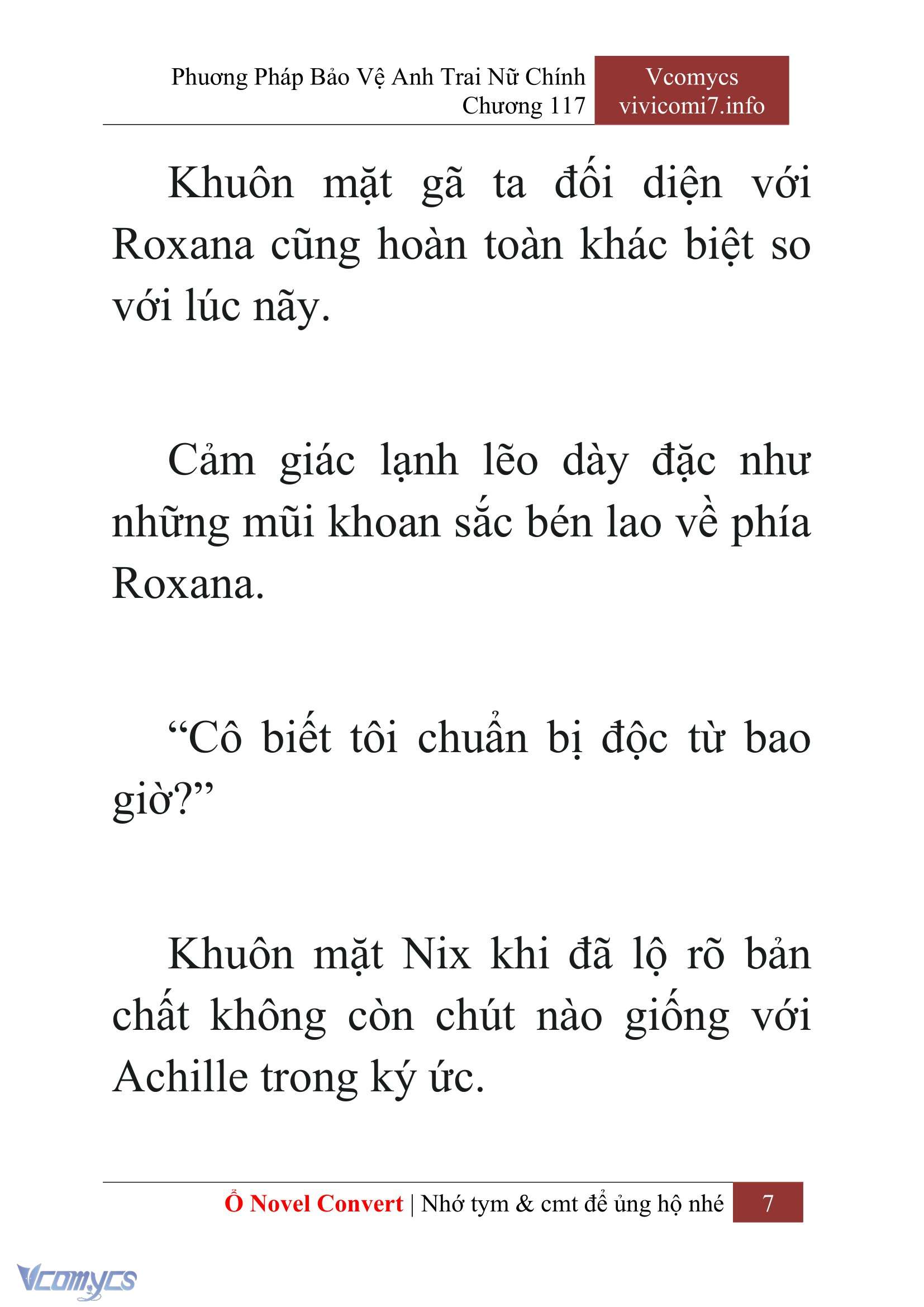 [Novel] Phương Pháp Bảo Vệ Anh Trai Nữ Chính Chap 117 - Trang 2