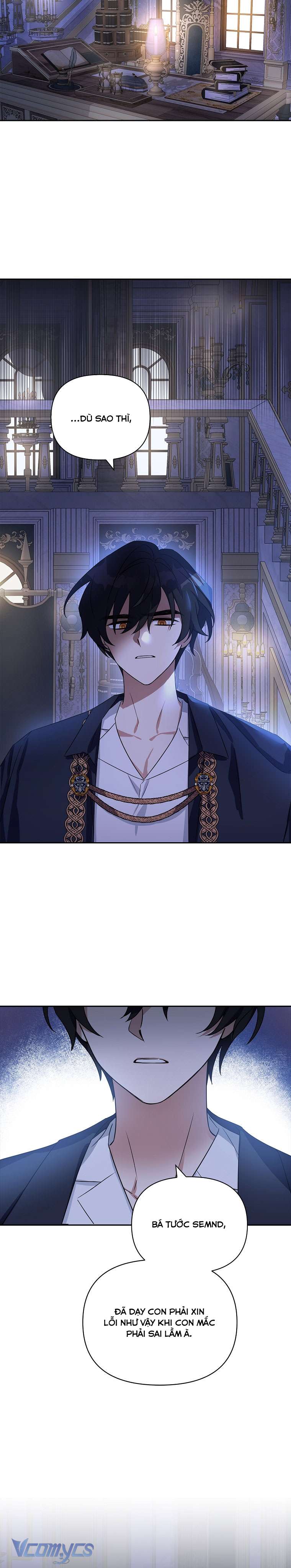 Tôi đã trở thành con gái út của công tước phản diện Chapter 5 - Trang 3