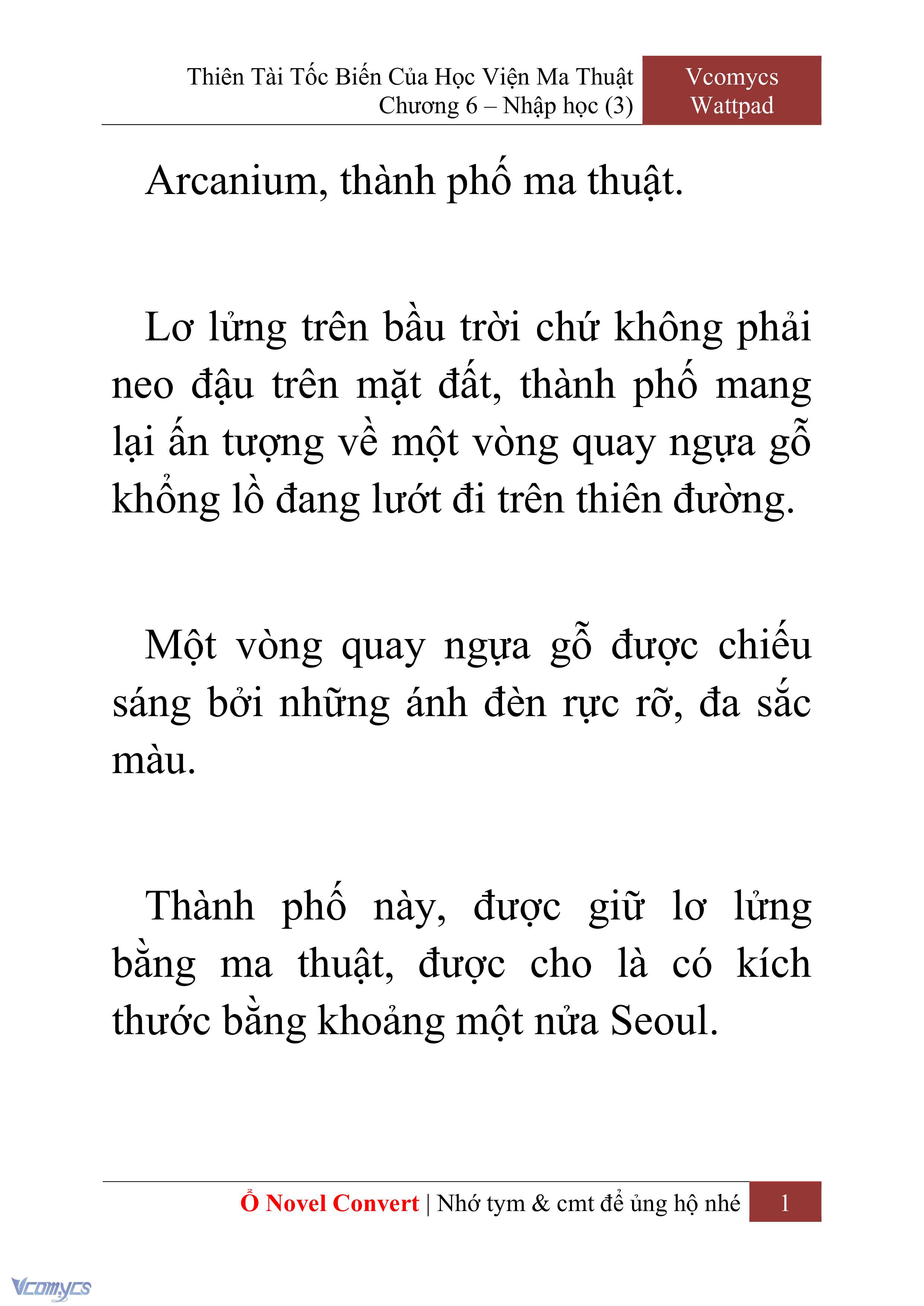 [Novel] Thiên Tài Tốc Biến Của Học Viện Ma Thuật Chap 6 - Trang 2