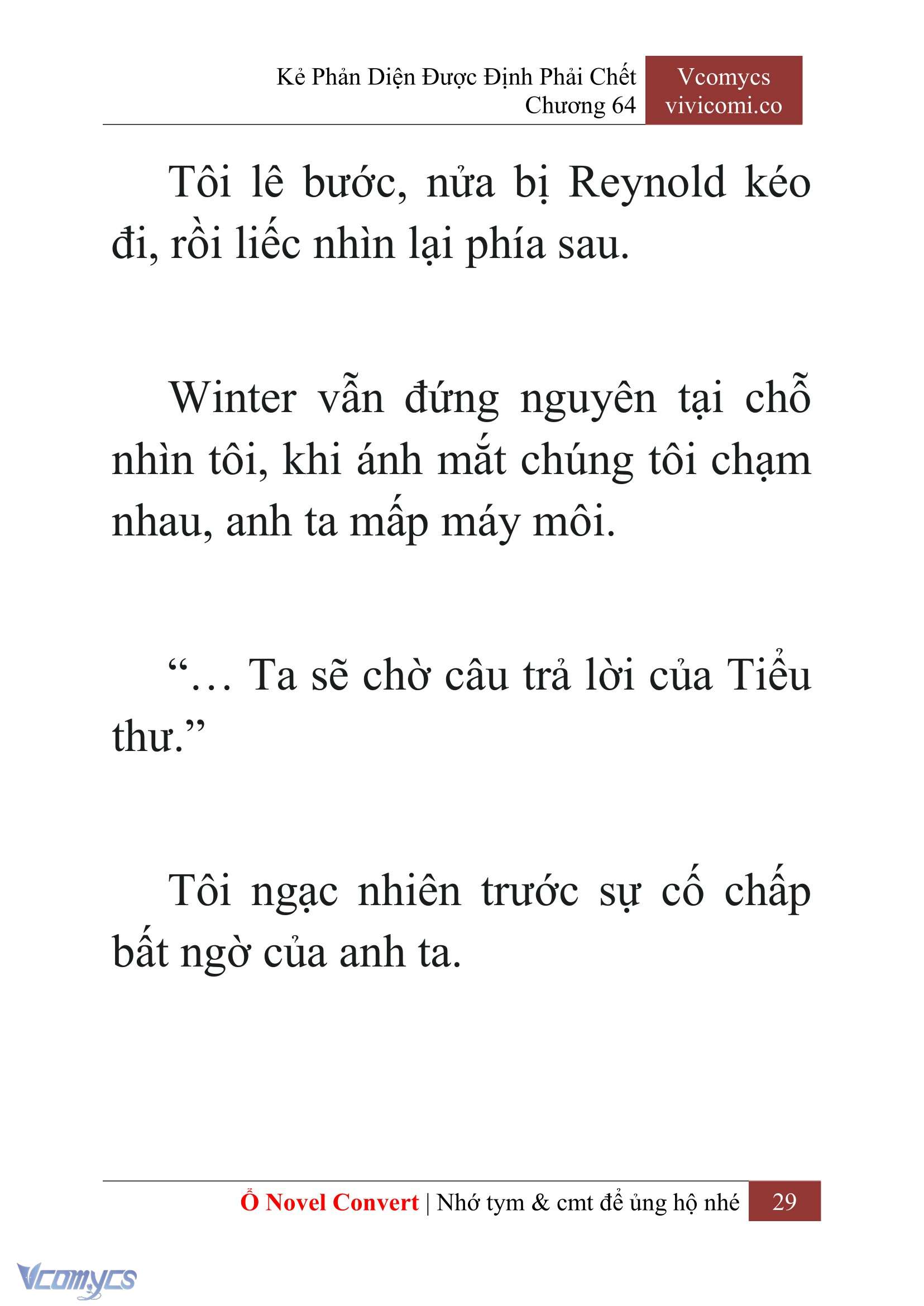 [Novel] Kẻ Phản Diện Được Định Phải Chết Chap 64 - Next 