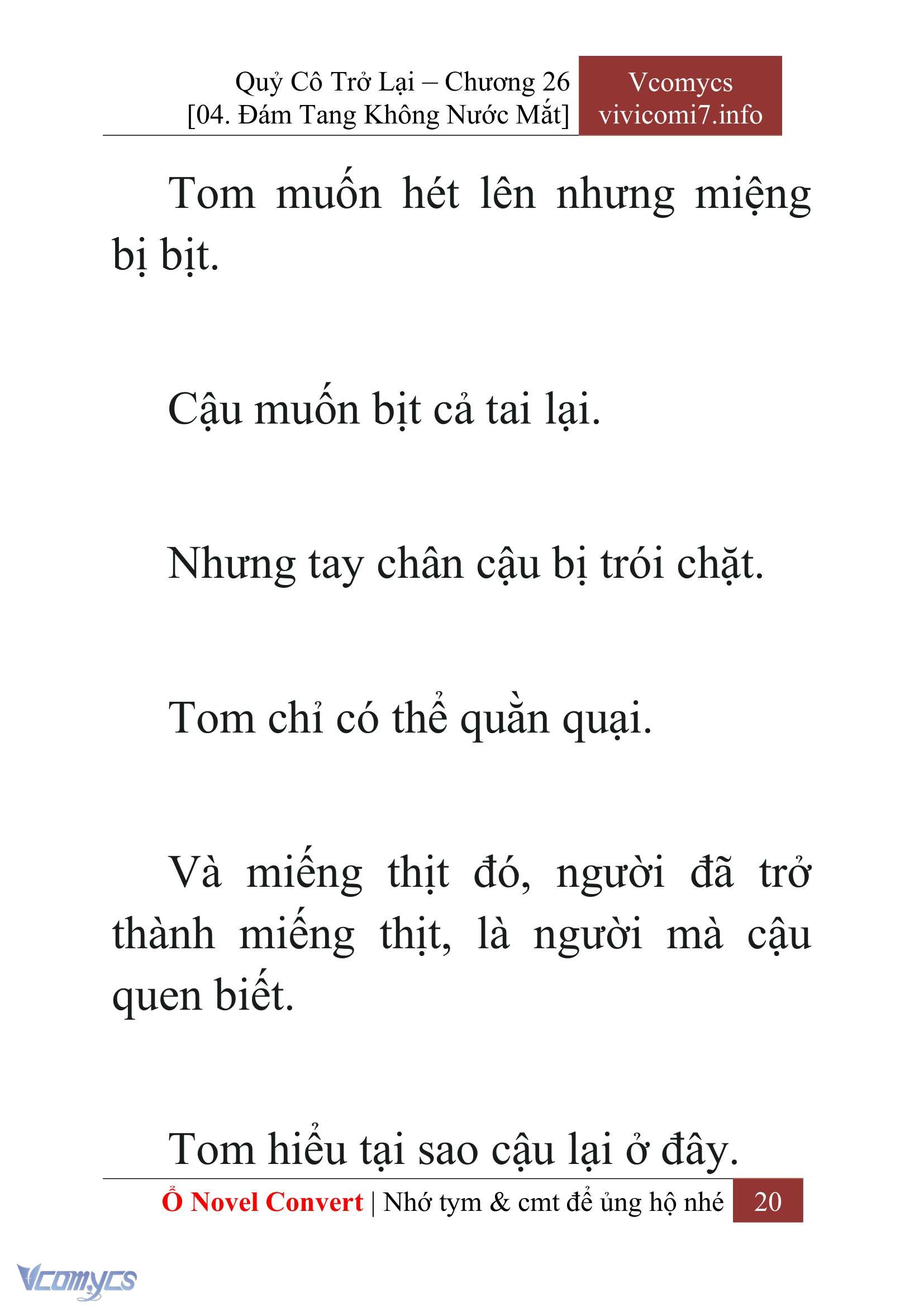 [Novel] Quý Cô Trở Lại Chap 26 - Trang 2