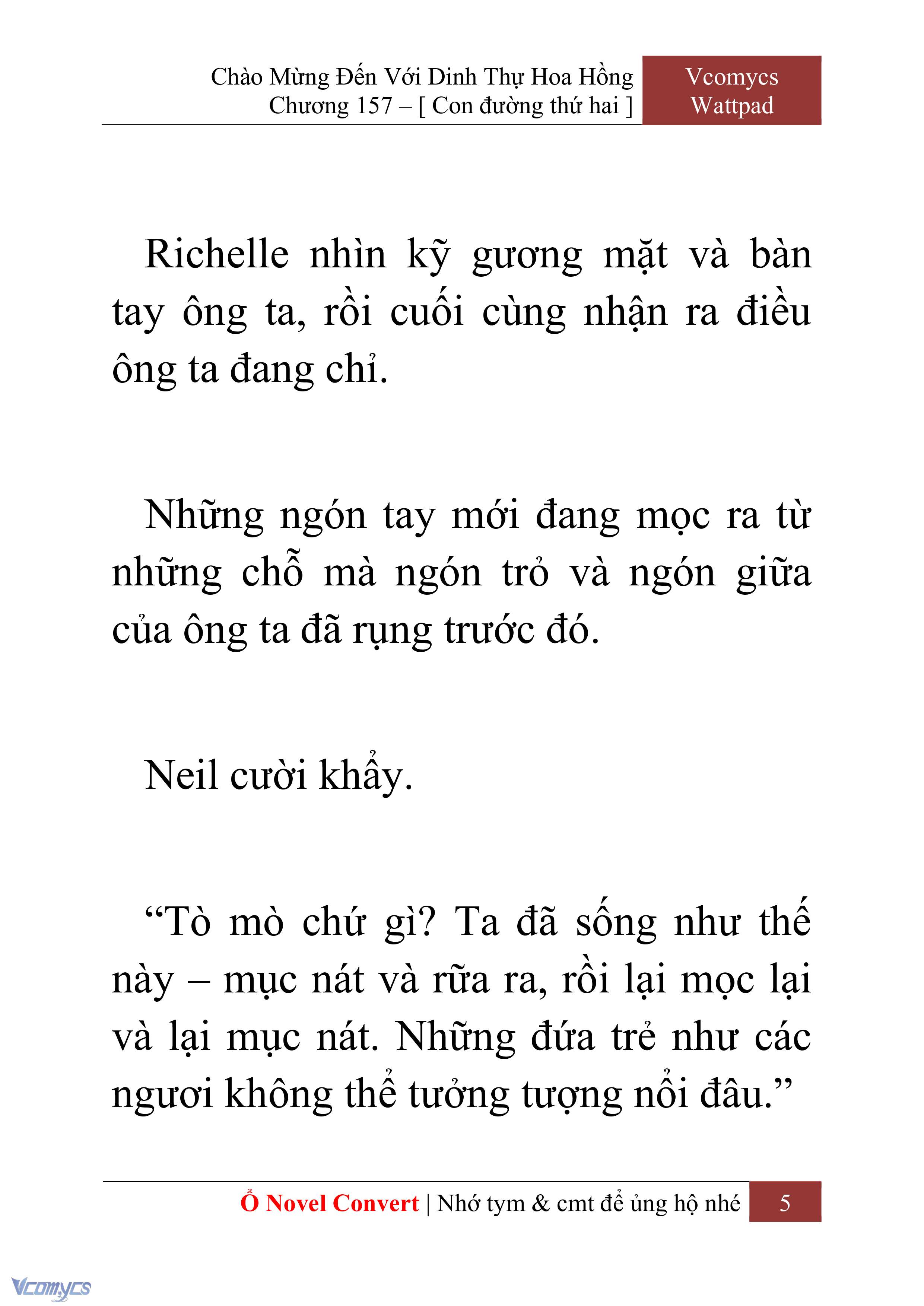 [Novel] Chào Mừng Đến Với Dinh Thự Hoa Hồng Chap 157 - Trang 2