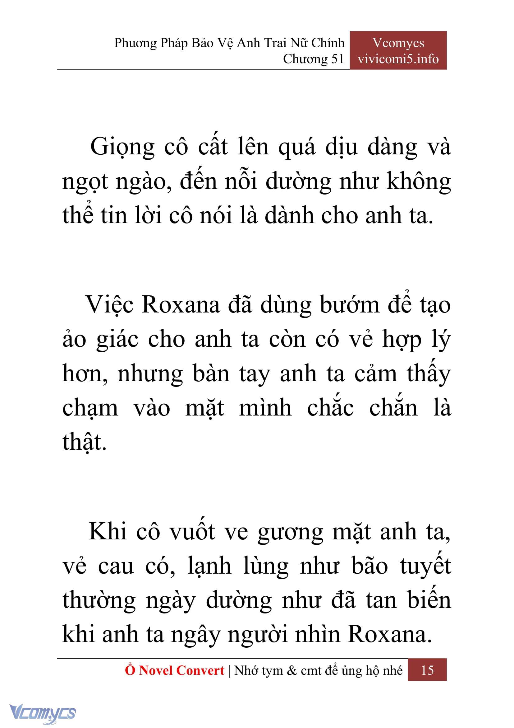 [Novel] Phương Pháp Bảo Vệ Anh Trai Nữ Chính Chap 51 - Trang 2