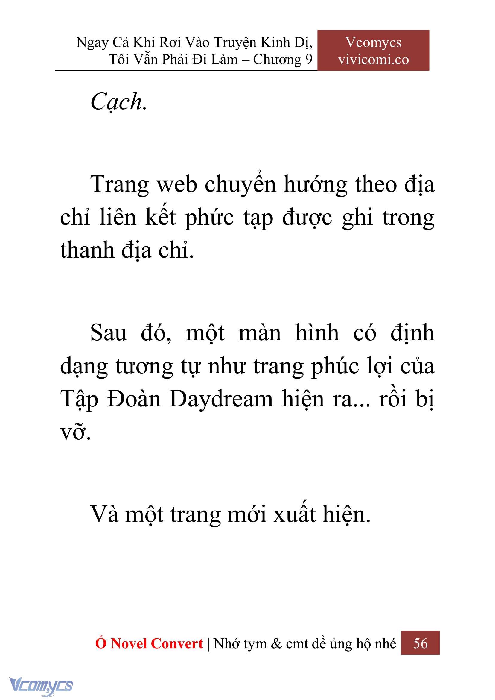 [Novel] Ngay Cả Khi Rơi Vào Truyện Kinh Dị, Tôi Vẫn Phải Đi Làm Chap 9 - Trang 2
