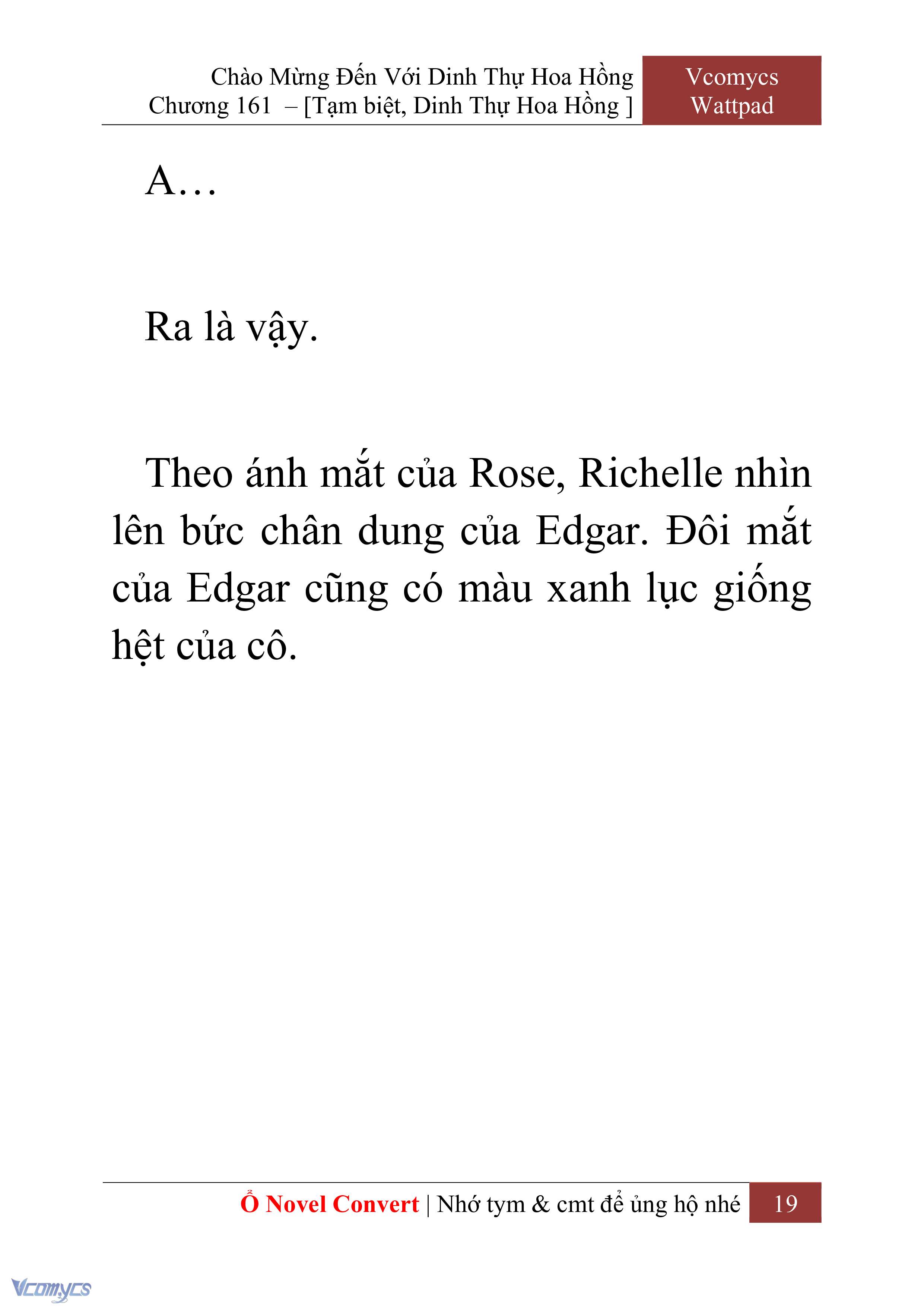 [Novel] Chào Mừng Đến Với Dinh Thự Hoa Hồng Chap 161 - Trang 2