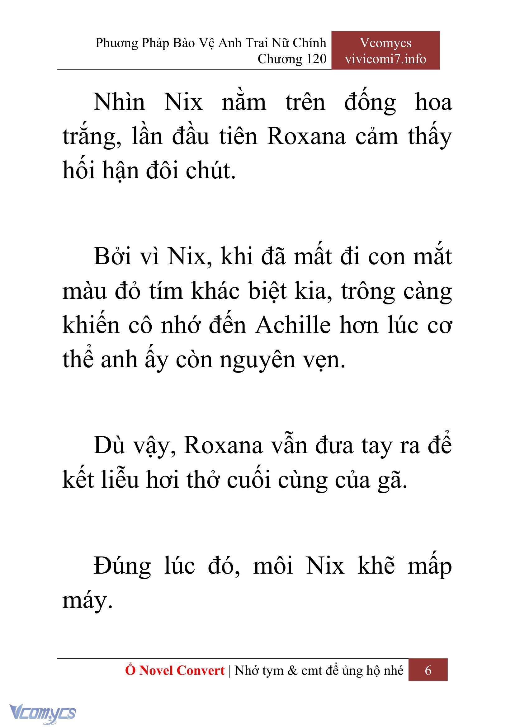 [Novel] Phương Pháp Bảo Vệ Anh Trai Nữ Chính Chap 120 - Trang 2