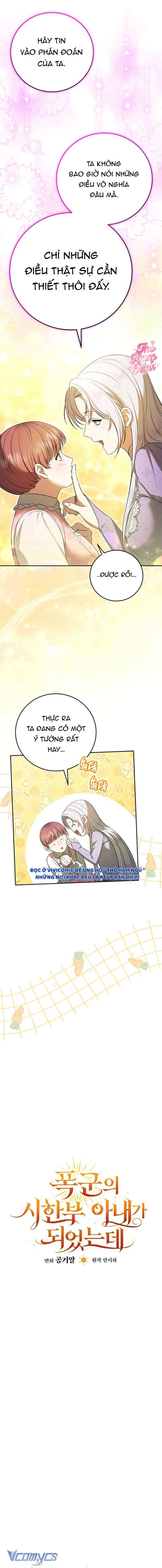 Tôi Trở Thành Người Vợ Đoản Mệnh Của Tên Bạo Chúa Chap 40 - Trang 3