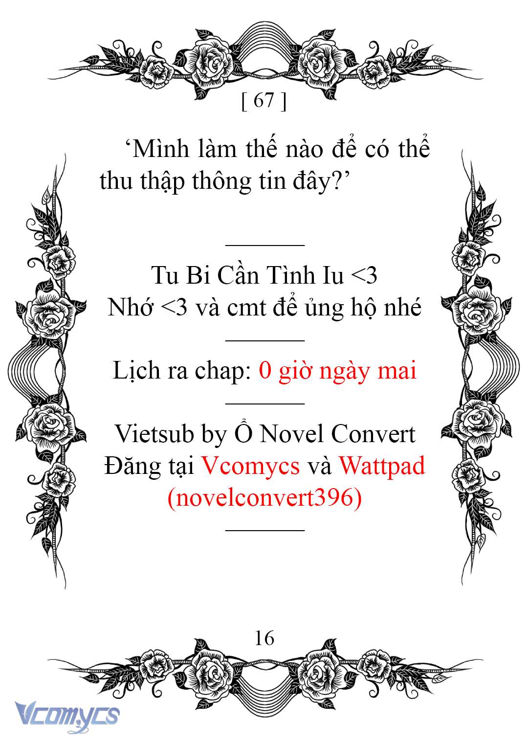 [Novel] Chào Mừng Đến Với Dinh Thự Hoa Hồng Chap 67 - Trang 2
