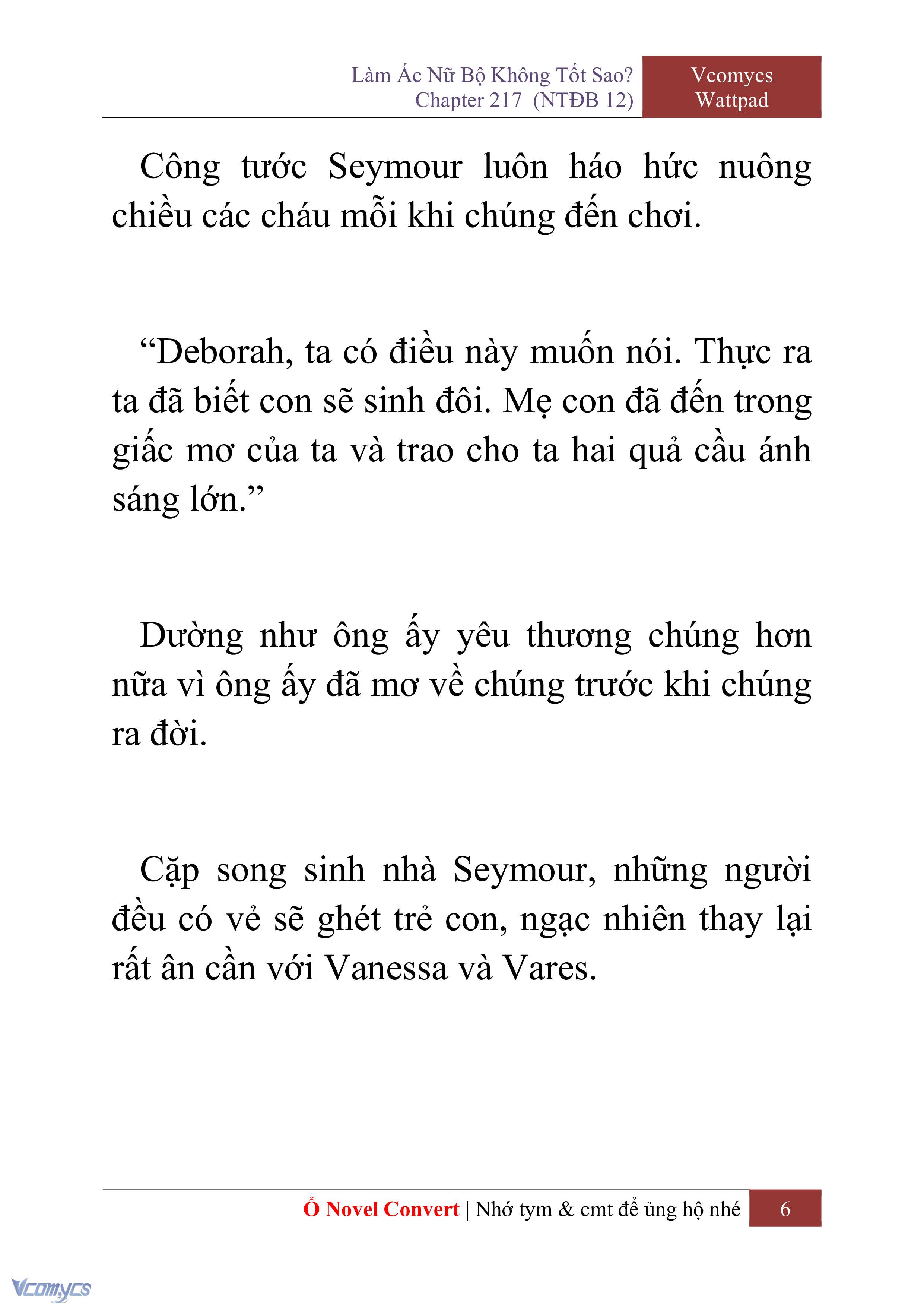 [Novel] Làm Ác Nữ Bộ Không Tốt Sao? Chap 217 - Trang 2