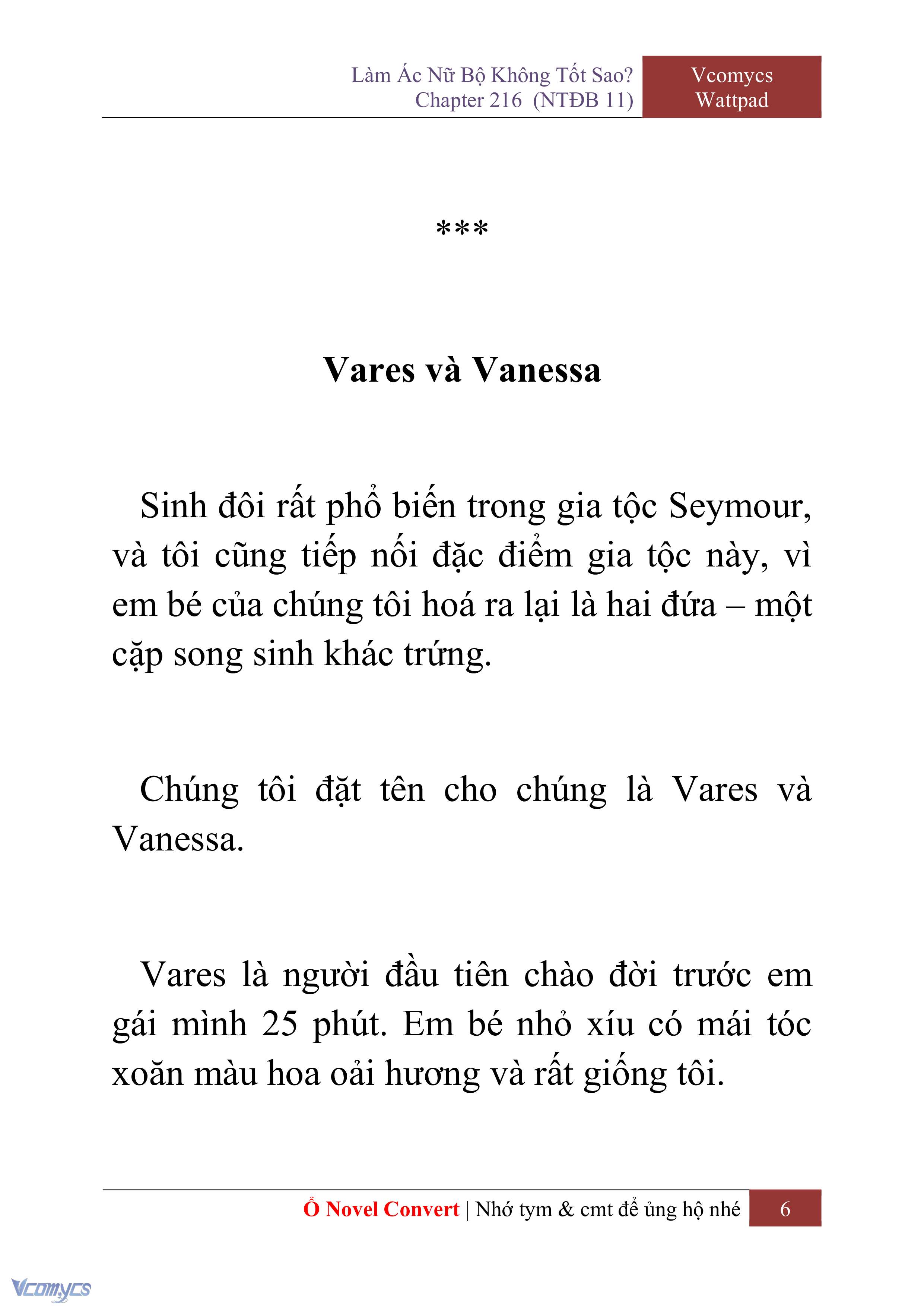 [Novel] Làm Ác Nữ Bộ Không Tốt Sao? Chap 216 - Trang 2