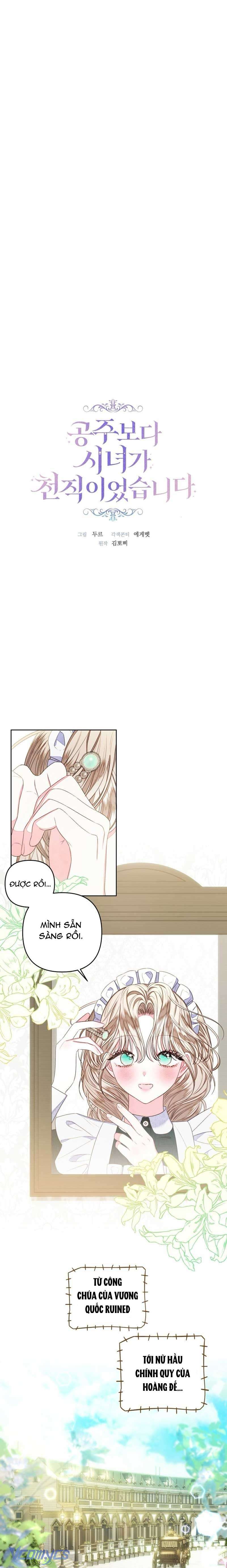 Trở Thành Hầu Gái Còn Hơn Làm Công Chúa Chap 11 - Trang 3