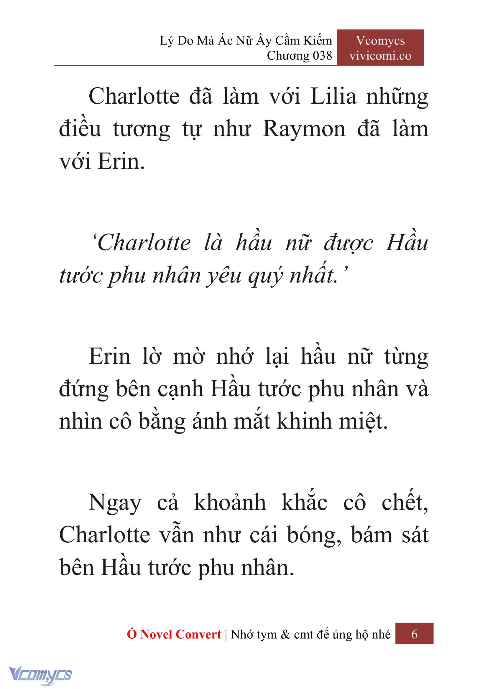 [Novel] Lý Do Mà Ác Nữ Ấy Cầm Kiếm Chap 38 - Next Chap 39