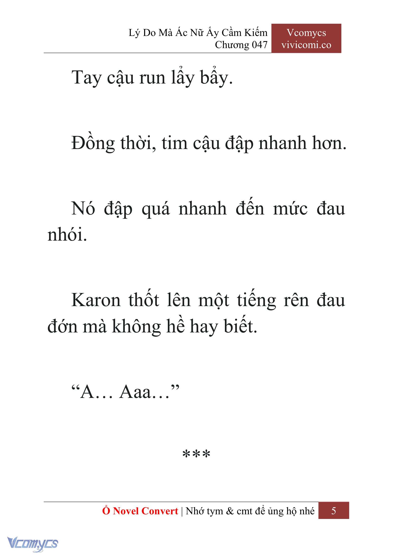 [Novel] Lý Do Mà Ác Nữ Ấy Cầm Kiếm Chap 47 - Next Chap 48