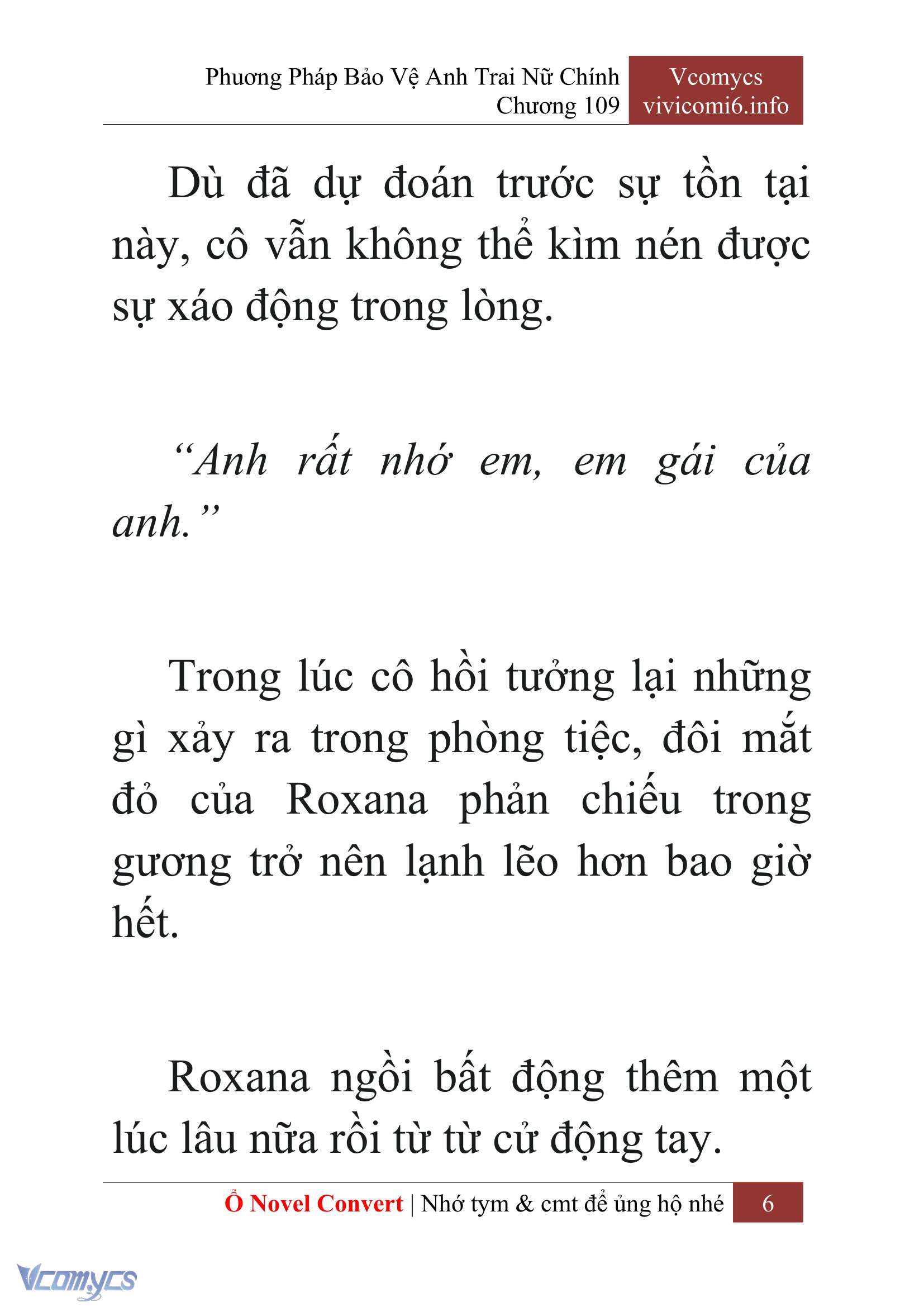 [Novel] Phương Pháp Bảo Vệ Anh Trai Nữ Chính Chap 109 - Trang 2