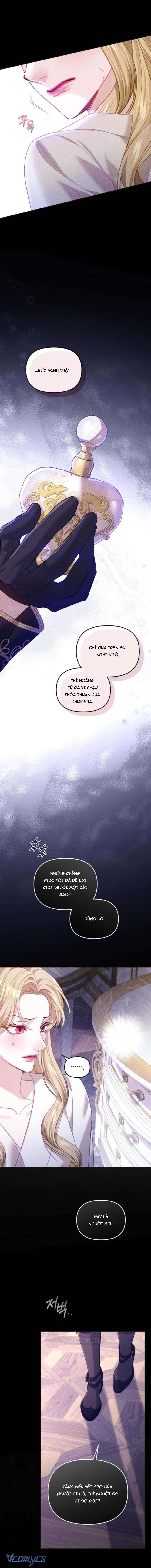 Tôi Đã Trải Qua Đêm Đầu Tiên Dù Chỉ Là Hoàng Hậu Thay Thế Chap 39 - Next 