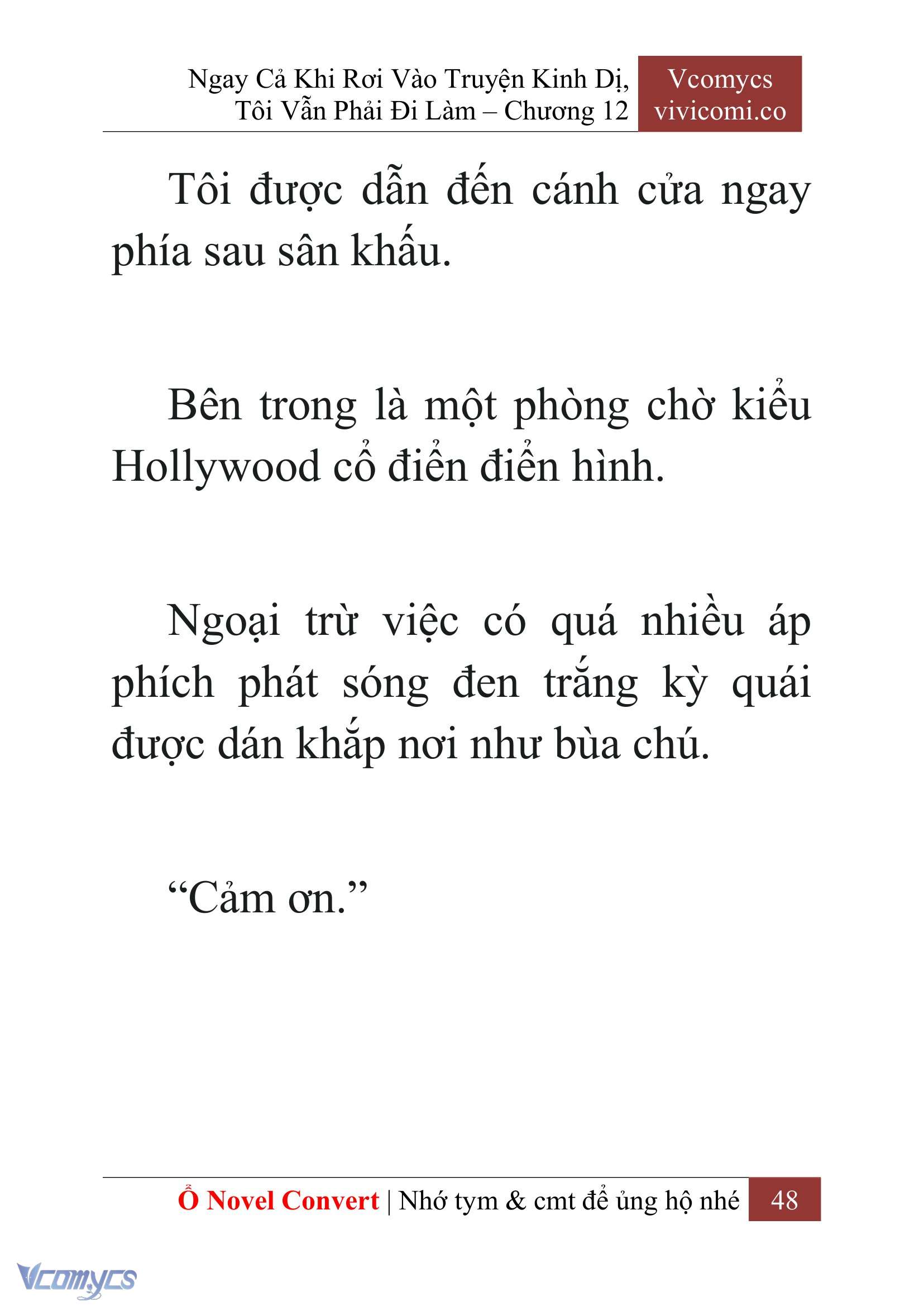 [Novel] Ngay Cả Khi Rơi Vào Truyện Kinh Dị, Tôi Vẫn Phải Đi Làm Chap 12 - Trang 2