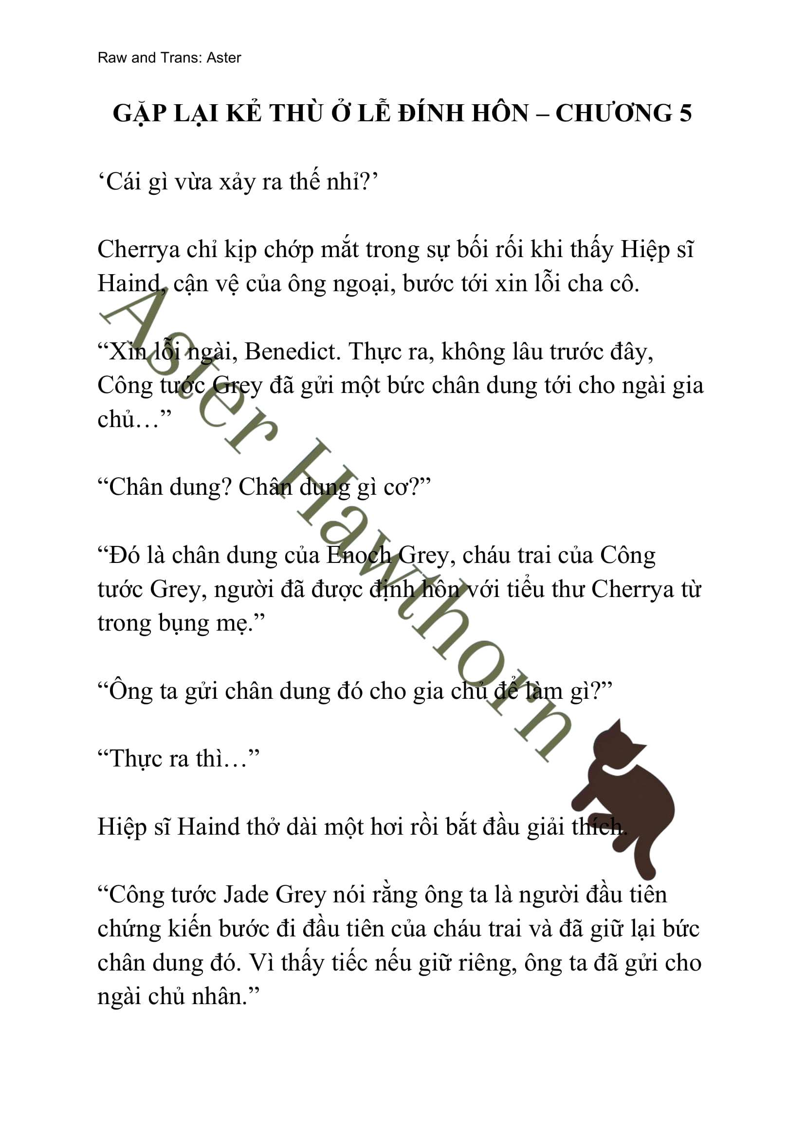 [NOVEL] Gặp Lại Kẻ Thù Ở Lễ Đính Hôn Chap 5 - Trang 2