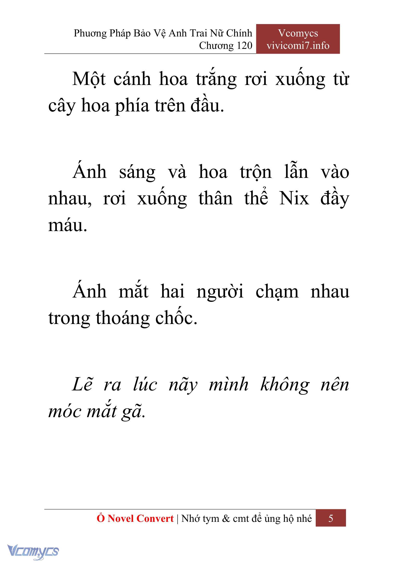[Novel] Phương Pháp Bảo Vệ Anh Trai Nữ Chính Chap 120 - Trang 2